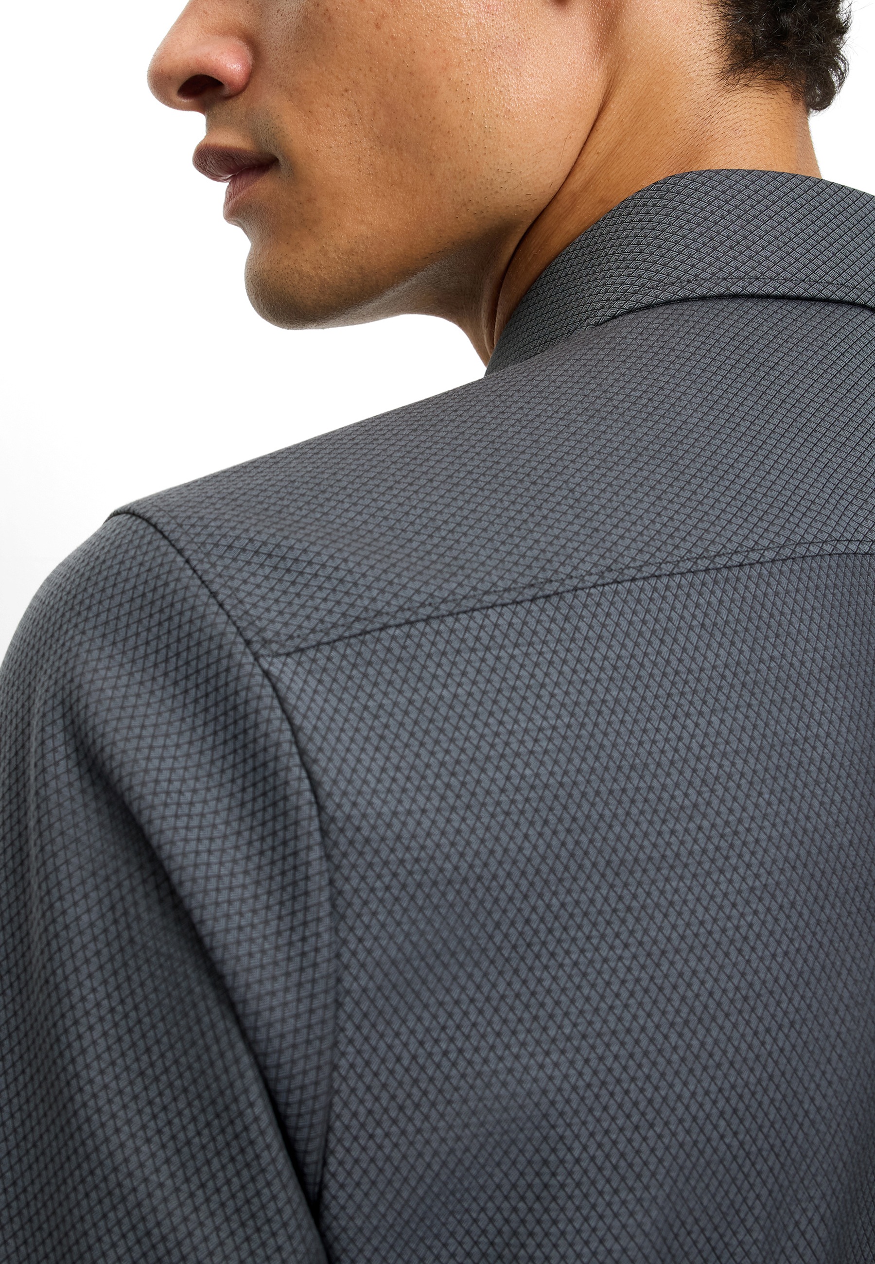 OLYMP Langarmhemd »Level 5« Businesshemd, body fit, Royal-Kentkragen, unifarben