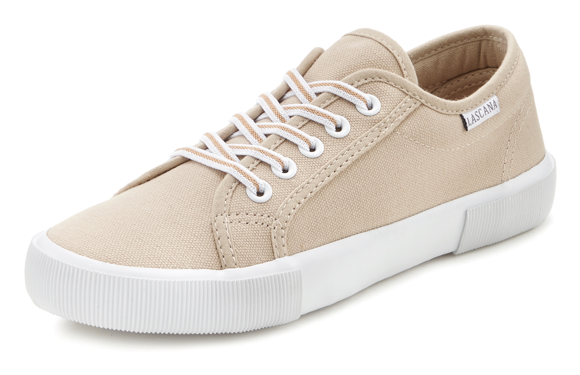 LASCANA Sneaker "Sneaker, Schnürhalbschuh, Freizeitschuh", zum Reinschlüpfe günstig online kaufen