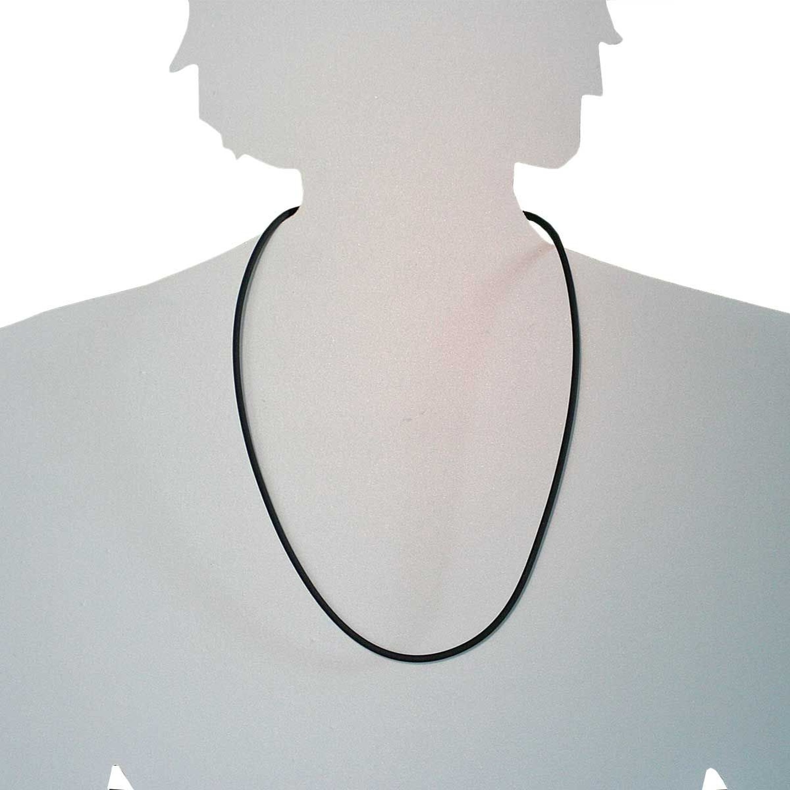 OSTSEE-SCHMUCK Halsreif »- Kautschuk 3,0 mm - Kautschuk -,«