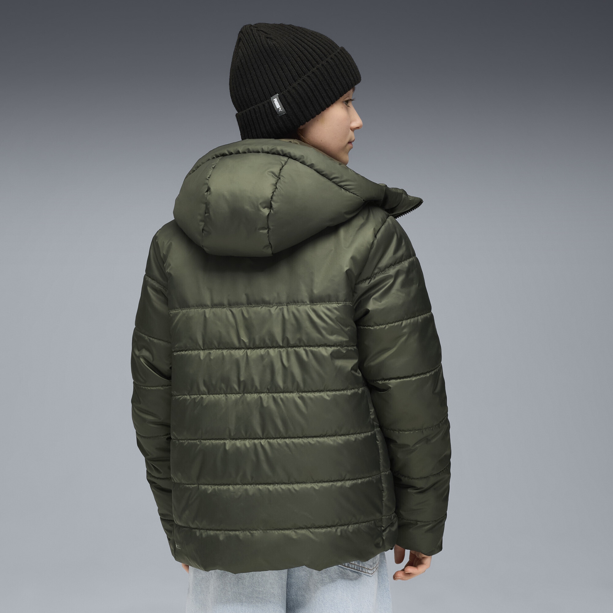 PUMA Winterjacke »Essentials Wattierte Kapuzenjacke Jugendliche«