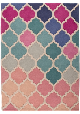 FLAIR RUGS Wollteppich »Rosella« rechteckig 100% ...