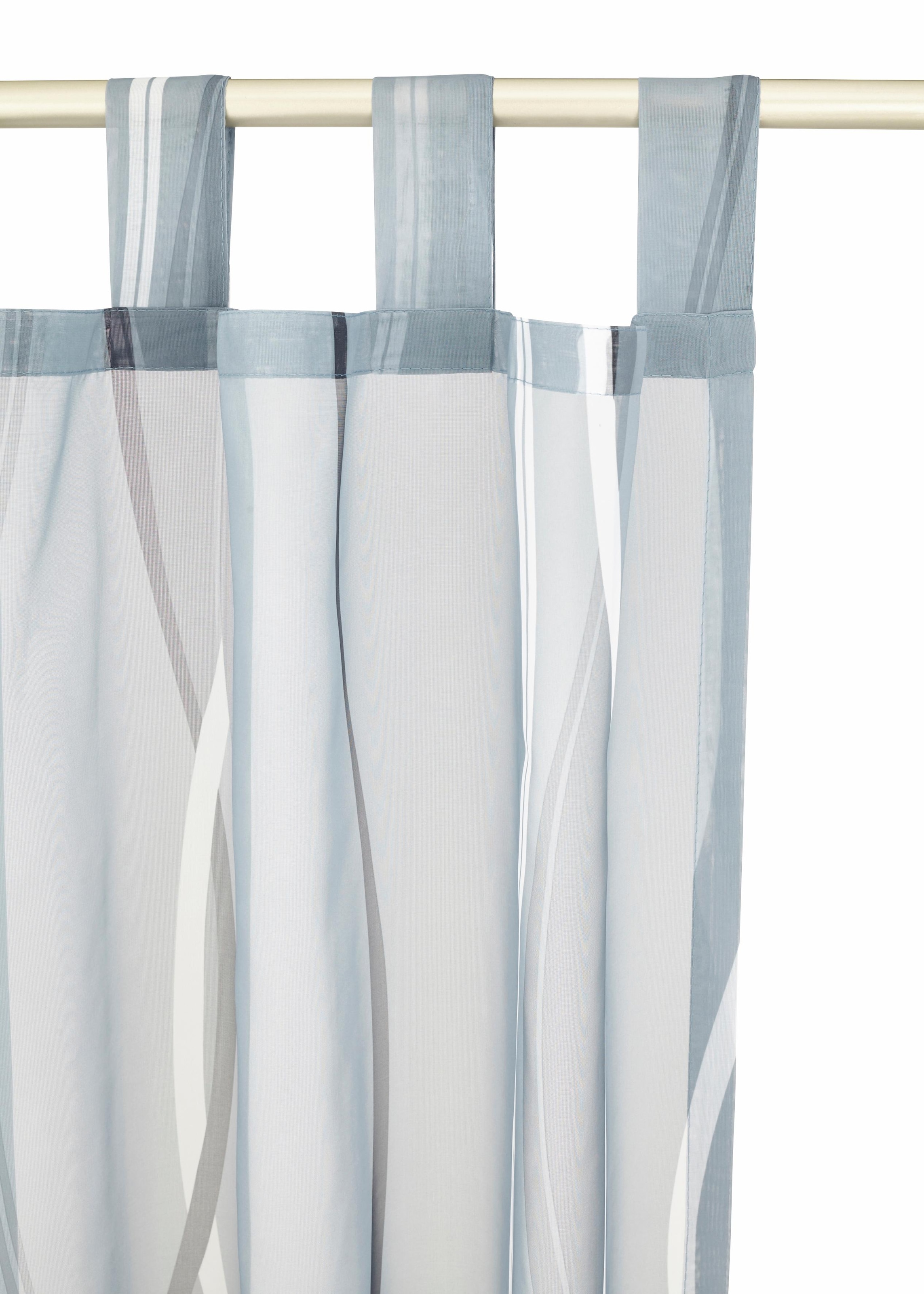 my home Gardine »Dimona«, BAUR Polyester, | Wellen Voile, 2er-Set, St.), (2