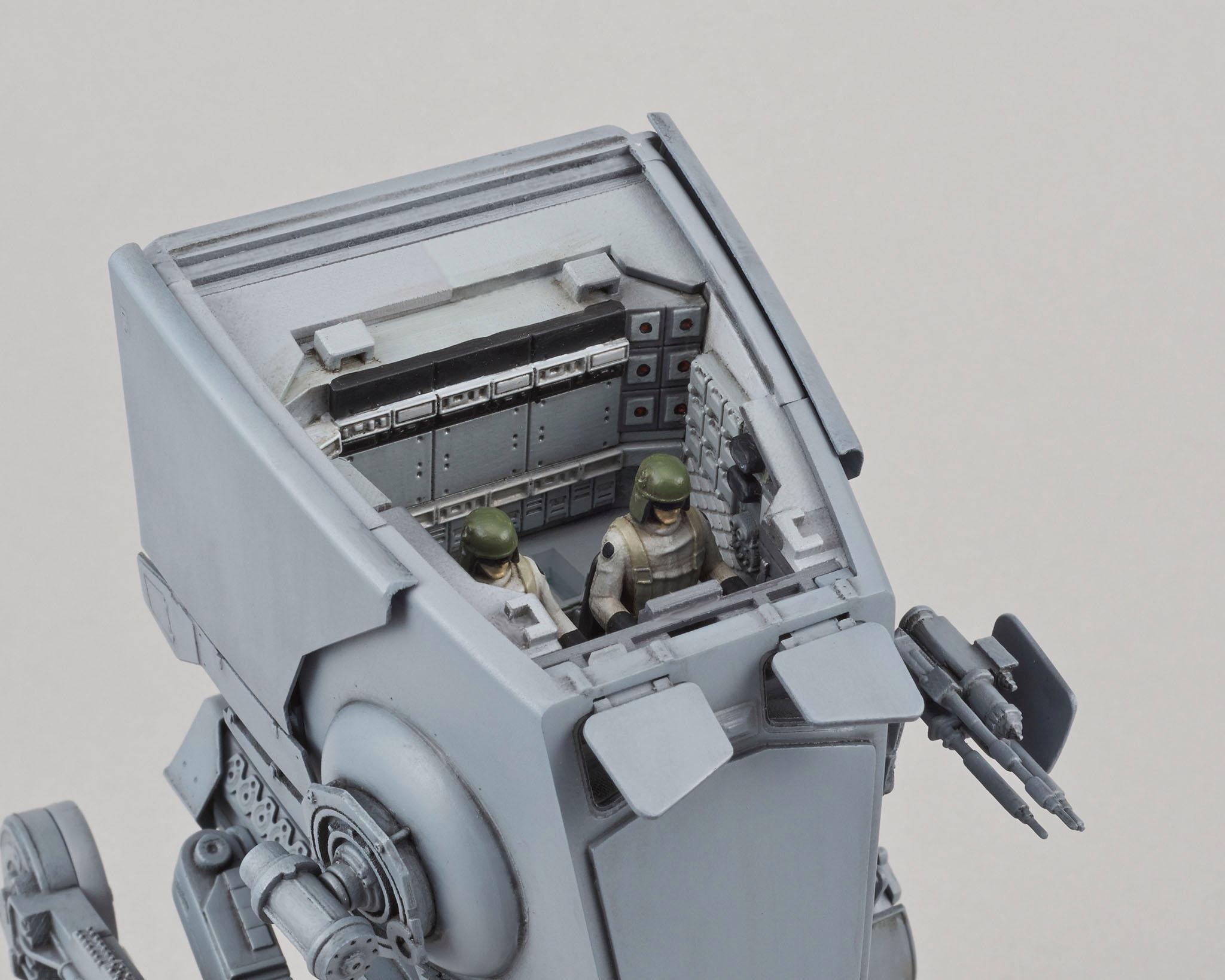 Bandai Modellbausatz »Star Wars AT-ST«, 1:48