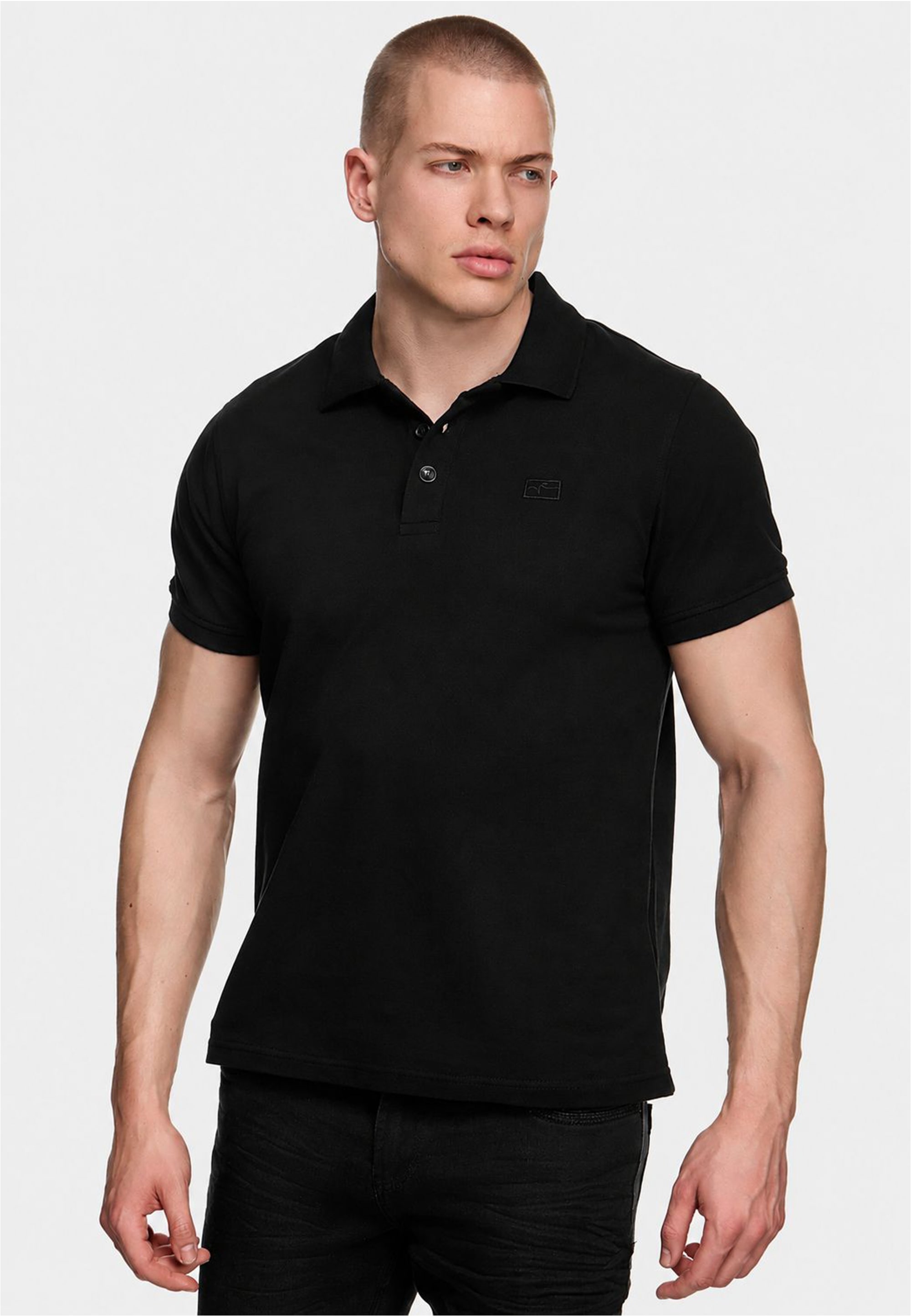 Rusty Neal Poloshirt "Uni" im klassischen Design