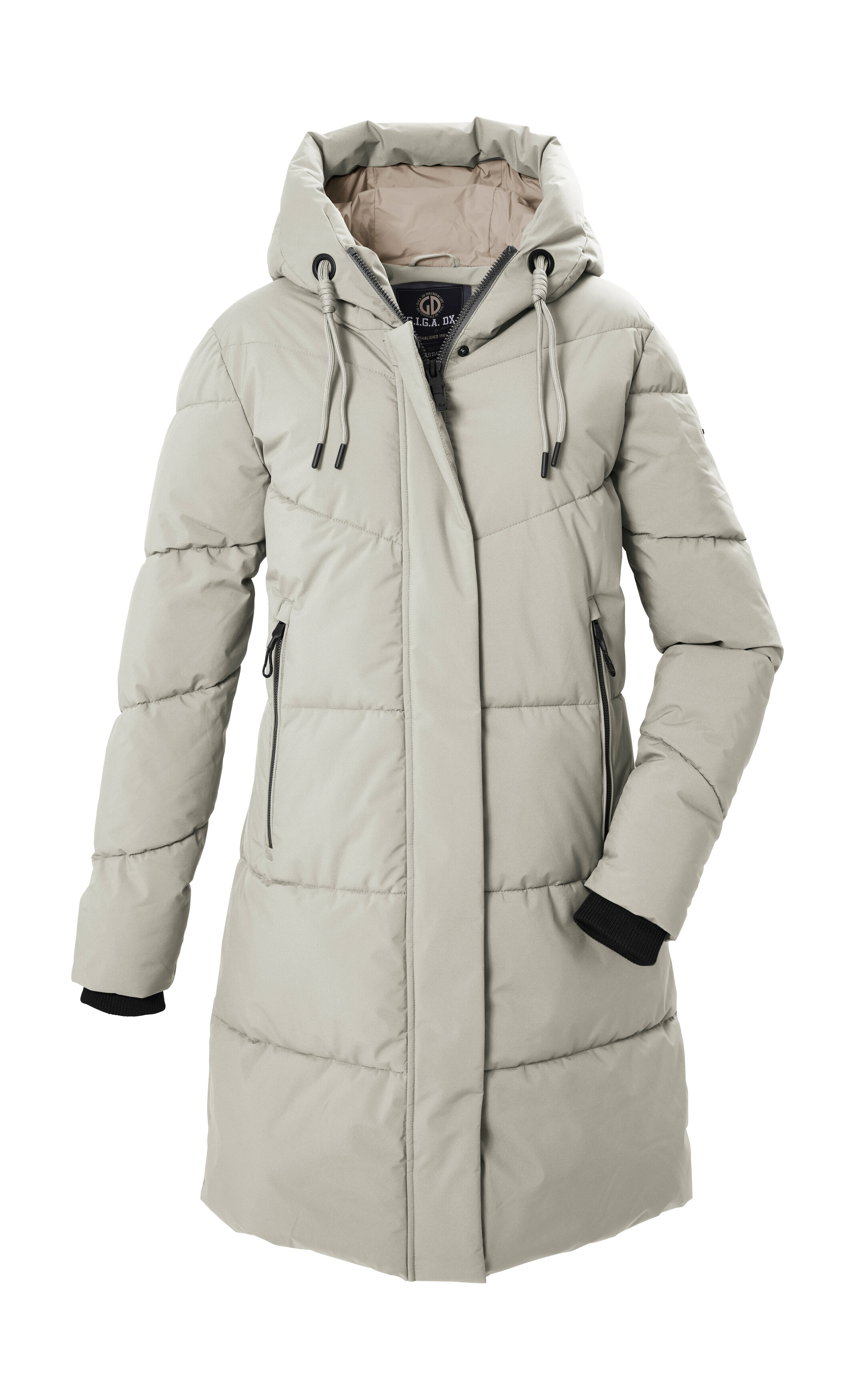 G.I.G.A. DX by killtec Steppmantel "GW 31 WMN QLTD PRK" Winddichter, wasserabweisender Damen Steppparka mit Kapuze