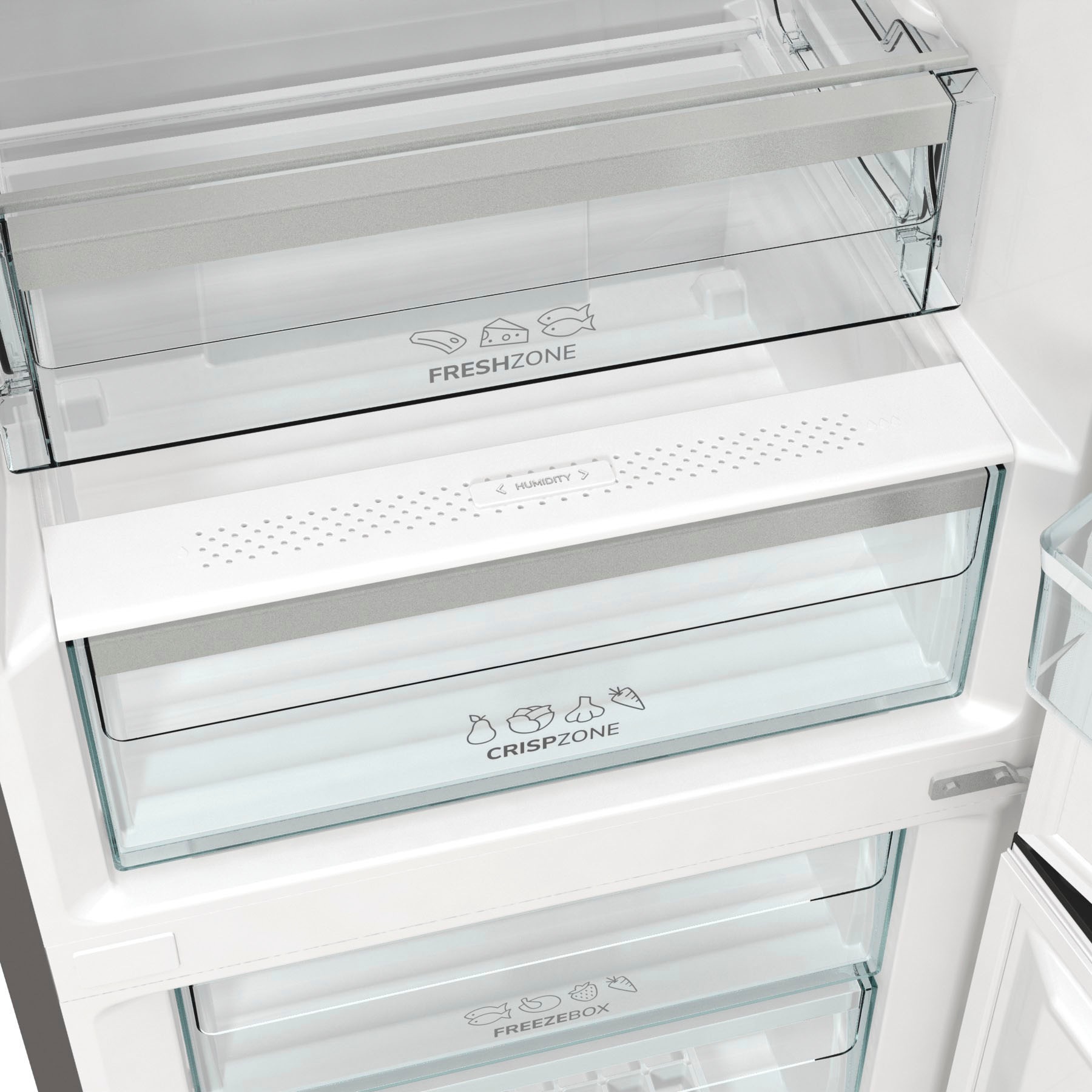 GORENJE Kühl-/Gefrierkombination »RK6192AXL4«
