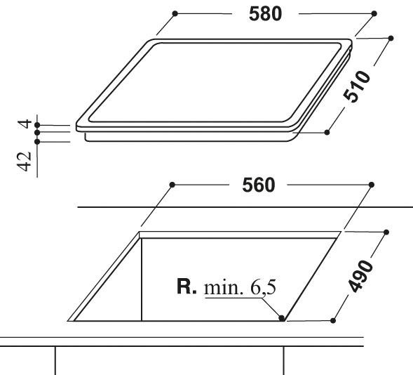 BAUKNECHT Backofen-Set »BAKO VULCANO«, BAR2 KP8V2 IN, mit 2-fach-Teleskopauszug, Pyrolyse-Selbstreinigung, PowerHeißluft