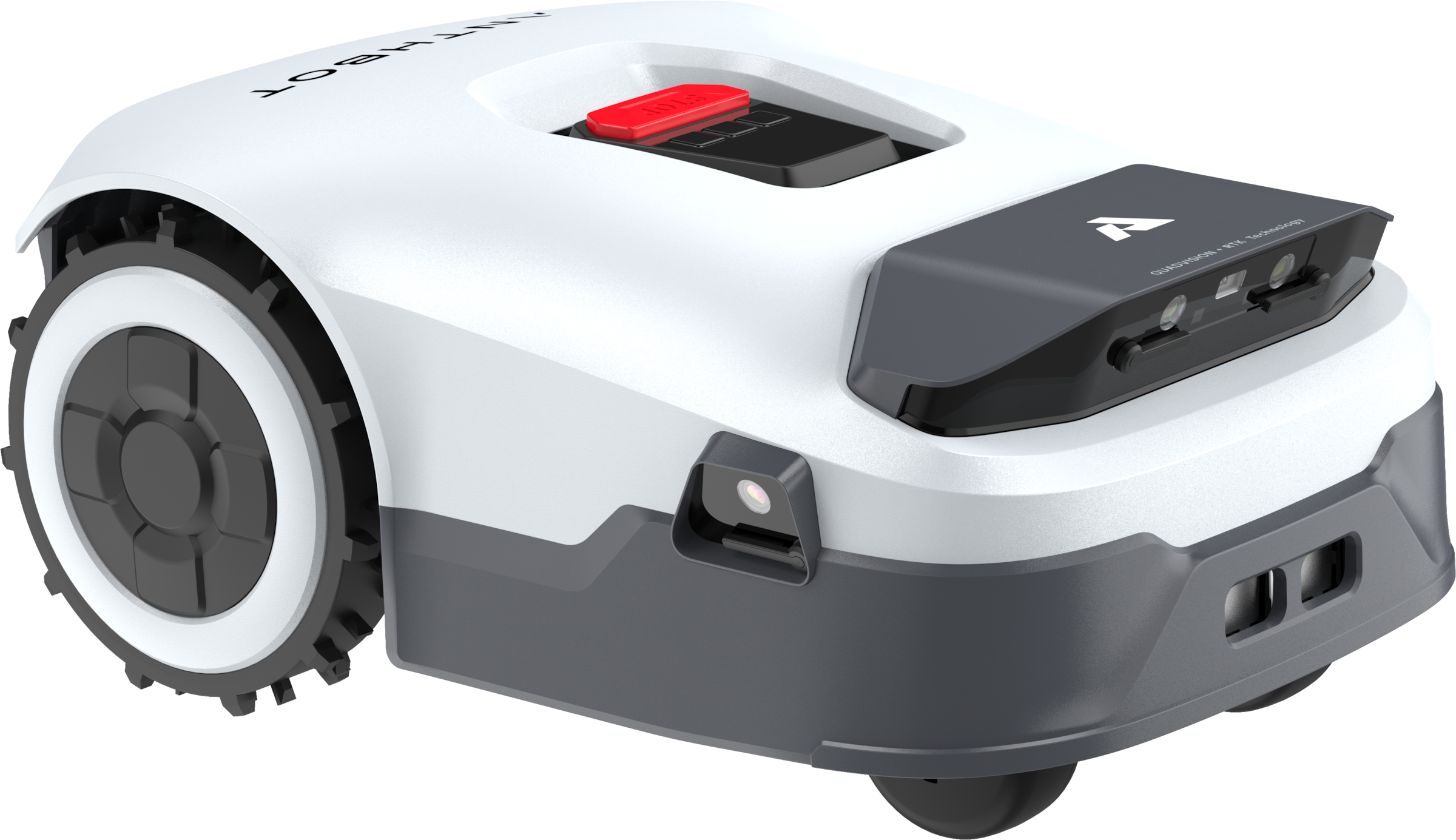 Anthbot Rasenmähroboter »90ANT-LMGenie600E« KI‑Hindernisvermeidung, Multi‑Zonen-Verwaltung,   Kabellose Installation, Full‑Band‑RTK mit 4 KI‑Kameras