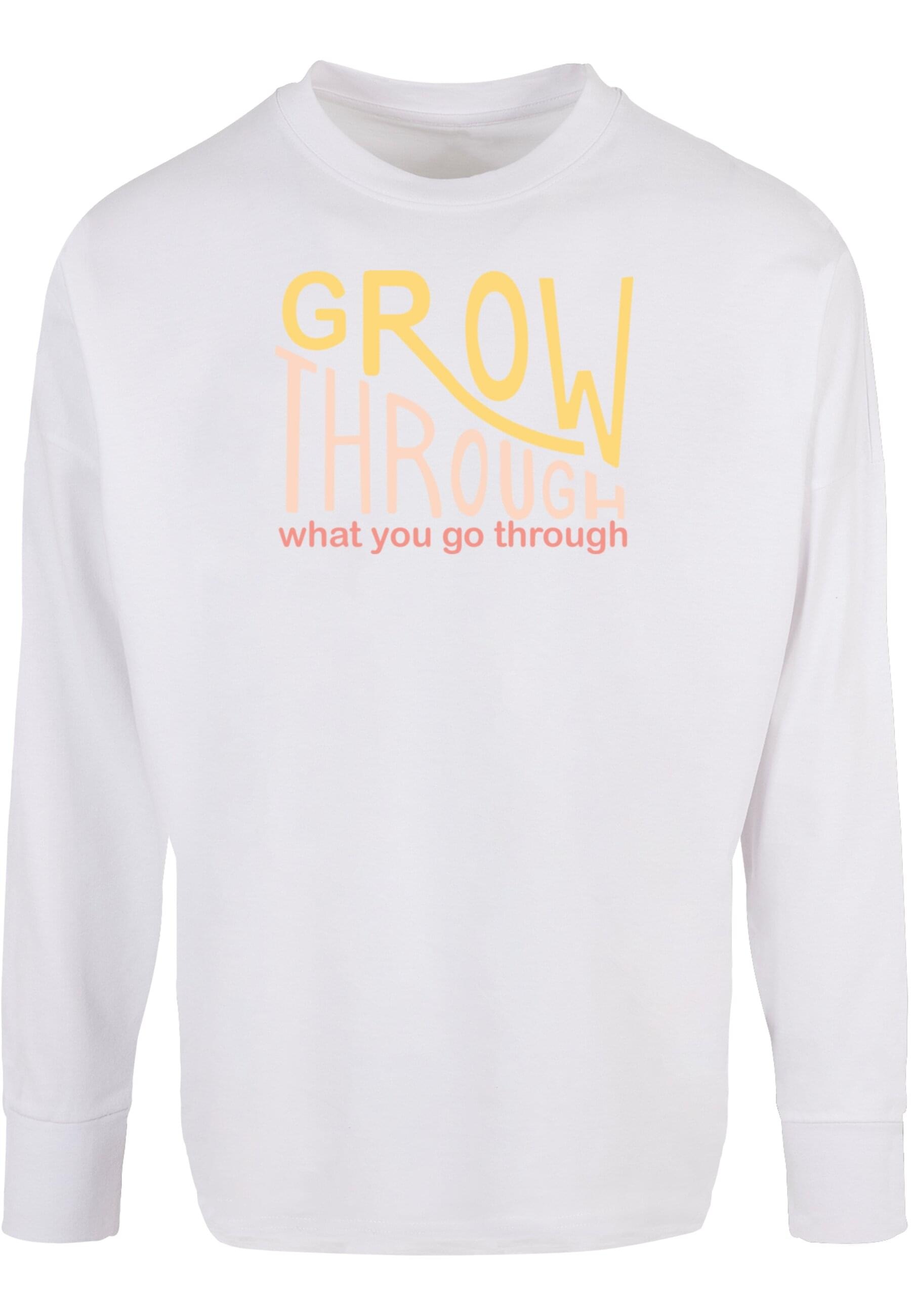 Longsleeve »Merchcode Herren Spring - Grow through 2 Oversized Longsleeve«