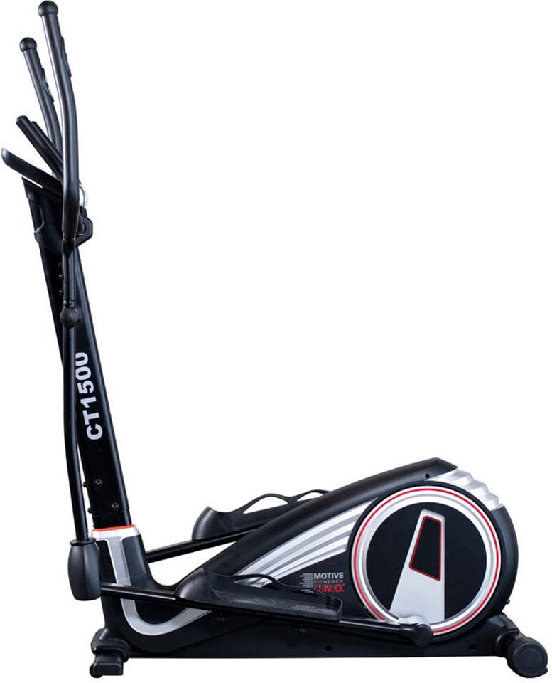 Crosstrainer-Ergometer "CT 1500", B:66cm H:170cm L:165cm, schwarz, MOTIVE FITNESS BY U.N.O., Crosstrainer, 150 kg max. Benutzergewicht, 32