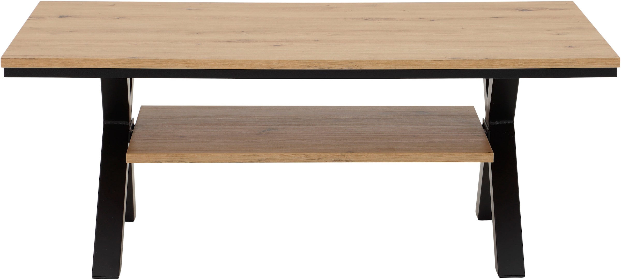 HELA Couchtisch "MATS" 1 Stk. tlg. großer Ablageboden günstig online kaufen
