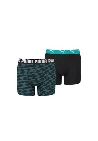 PUMA Boxer »PUMA Formstrip Print Boxershorts im 2er-Pack für Jungen« kaufen