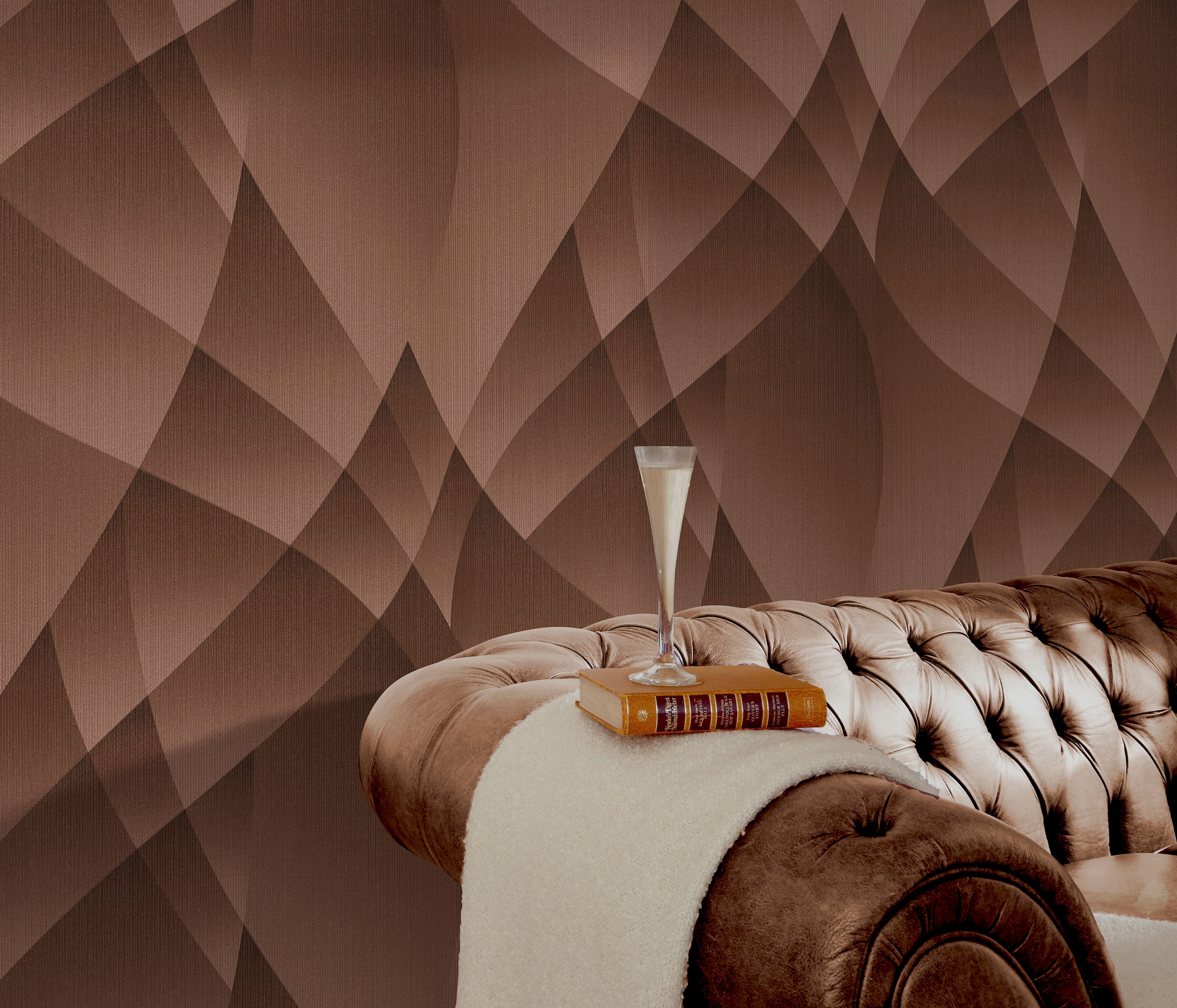 Fashion for walls Vliestapete "Lumina" geometrisch geprägt Phthalate frei