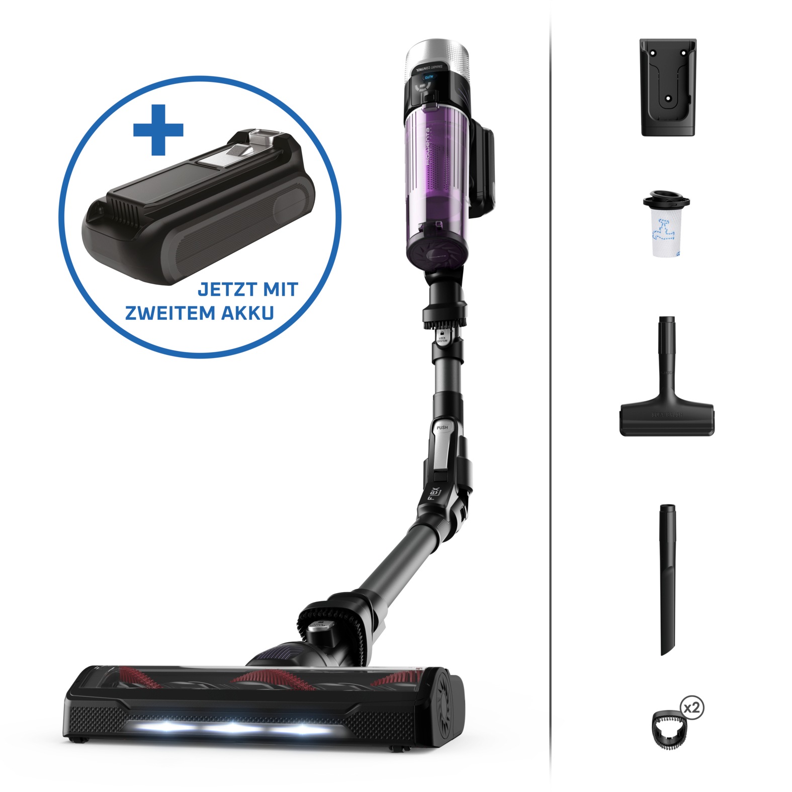 Rowenta Akku-Hand-und Stielstaubsauger "X-Force Flex 9.60 Allergy, kabellos günstig online kaufen