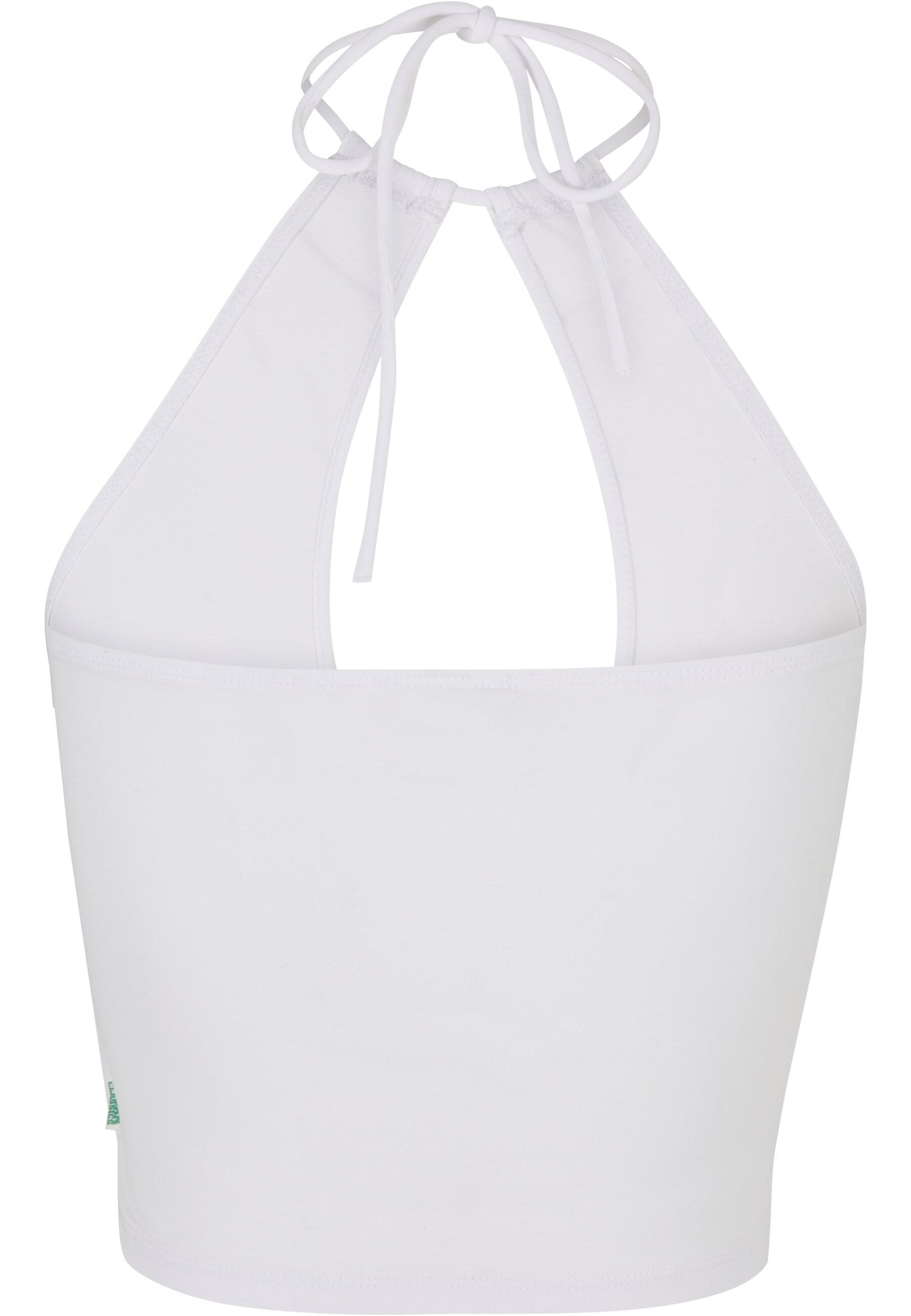 URBAN CLASSICS Muskelshirt »Urban Classics Damen Ladies Short Wraped Neckholder Top«, (1 tlg.)