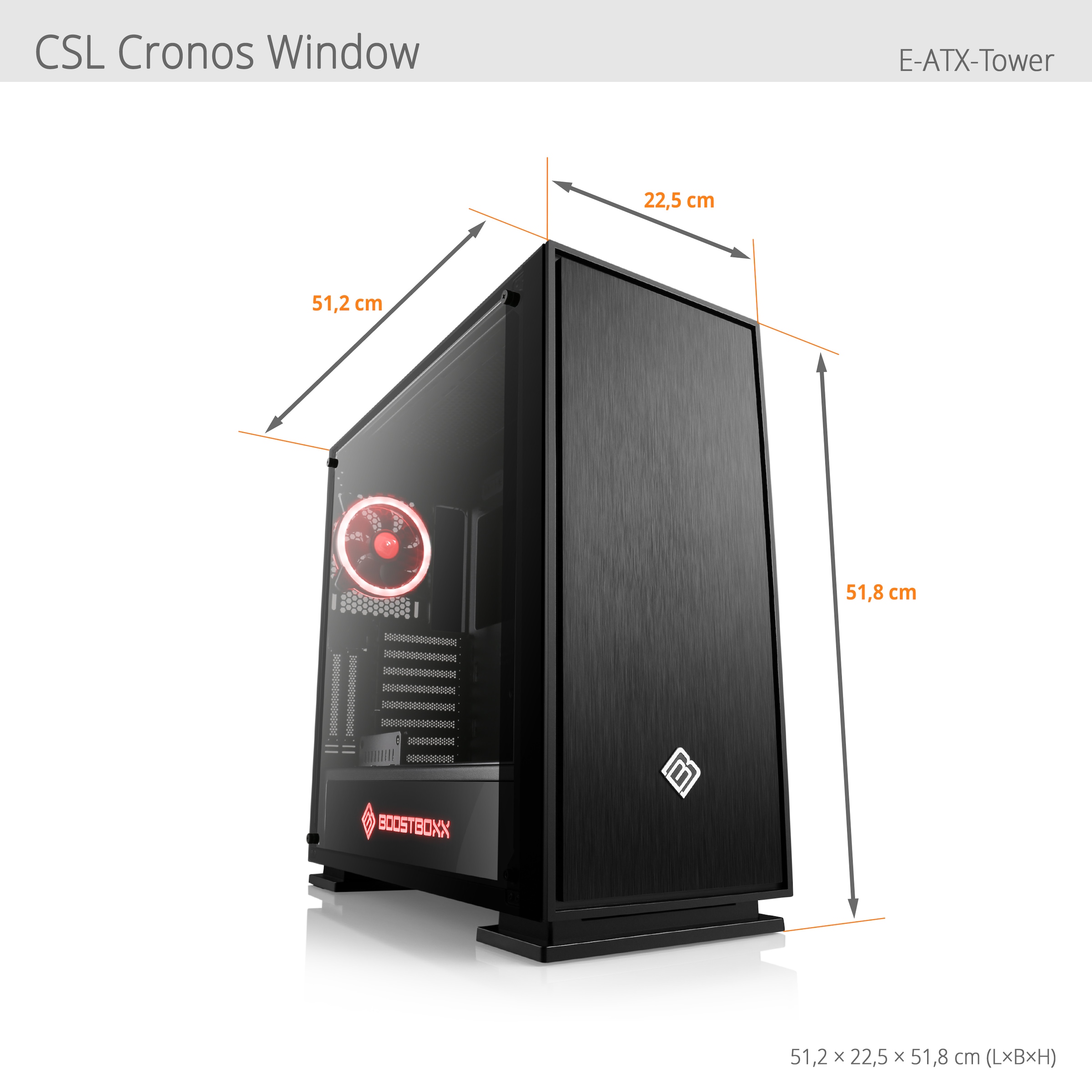 CSL Gaming-PC »HydroX V28349«
