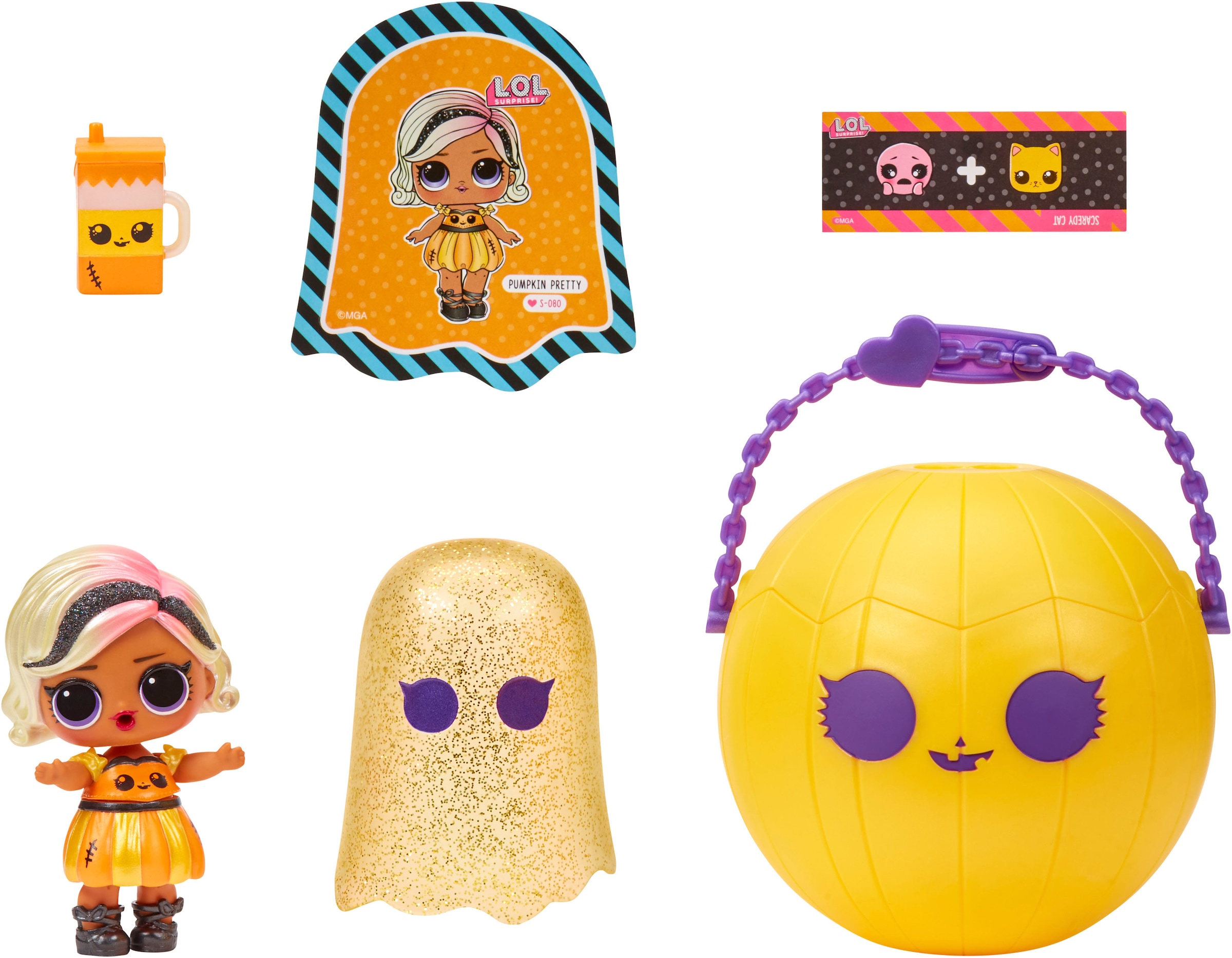 L.O.L. SURPRISE! Anziehpuppe »L.O.L. Surprise Spooky Party - Pumpkin Pretty«