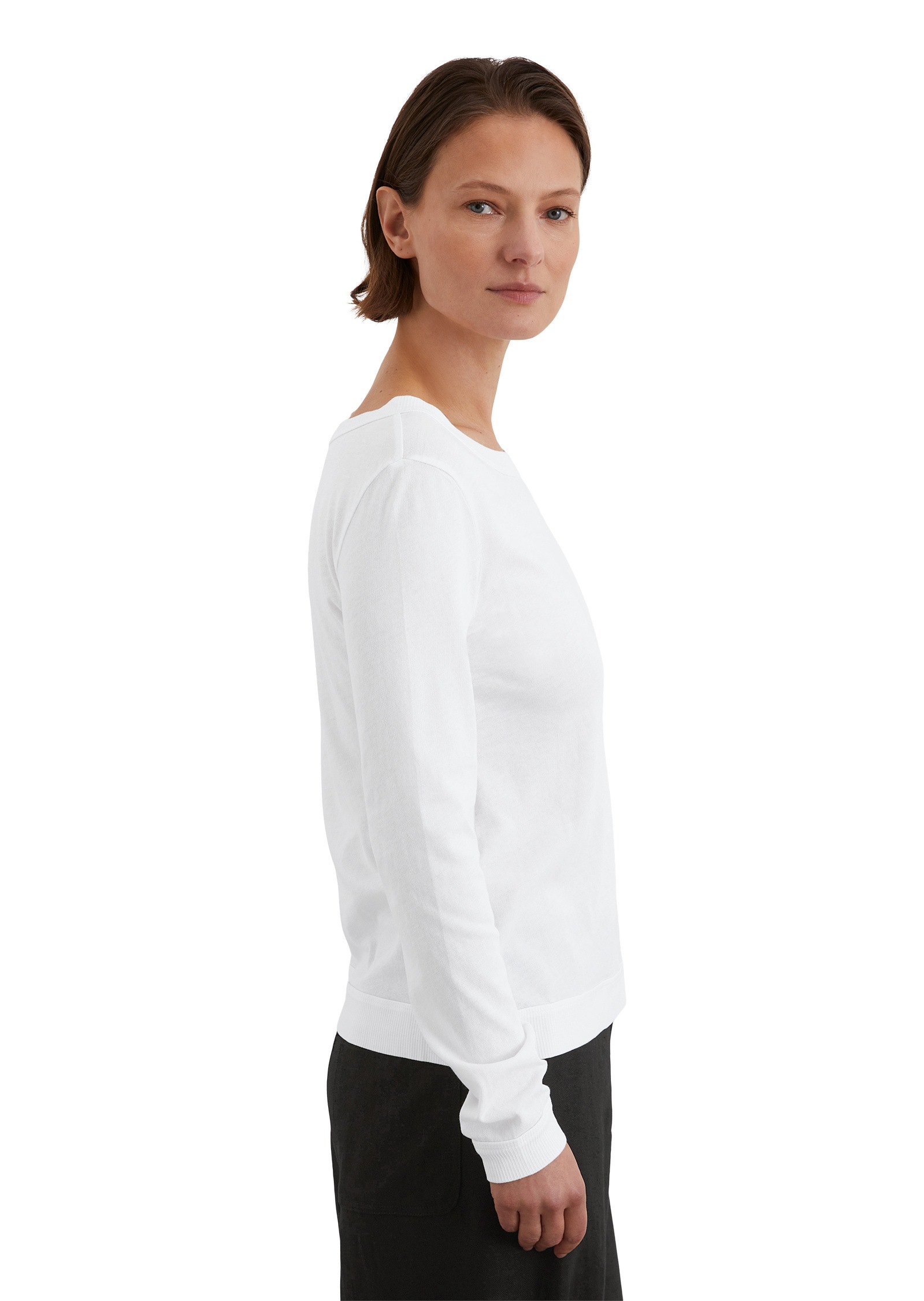 Marc OPolo Langarmshirt "aus Organic Cotton" günstig online kaufen