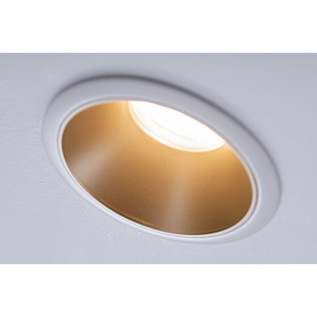 Paulmann LED Einbauleuchte »Cole«, Schutzart IP23, für Leuchtmittel GU10