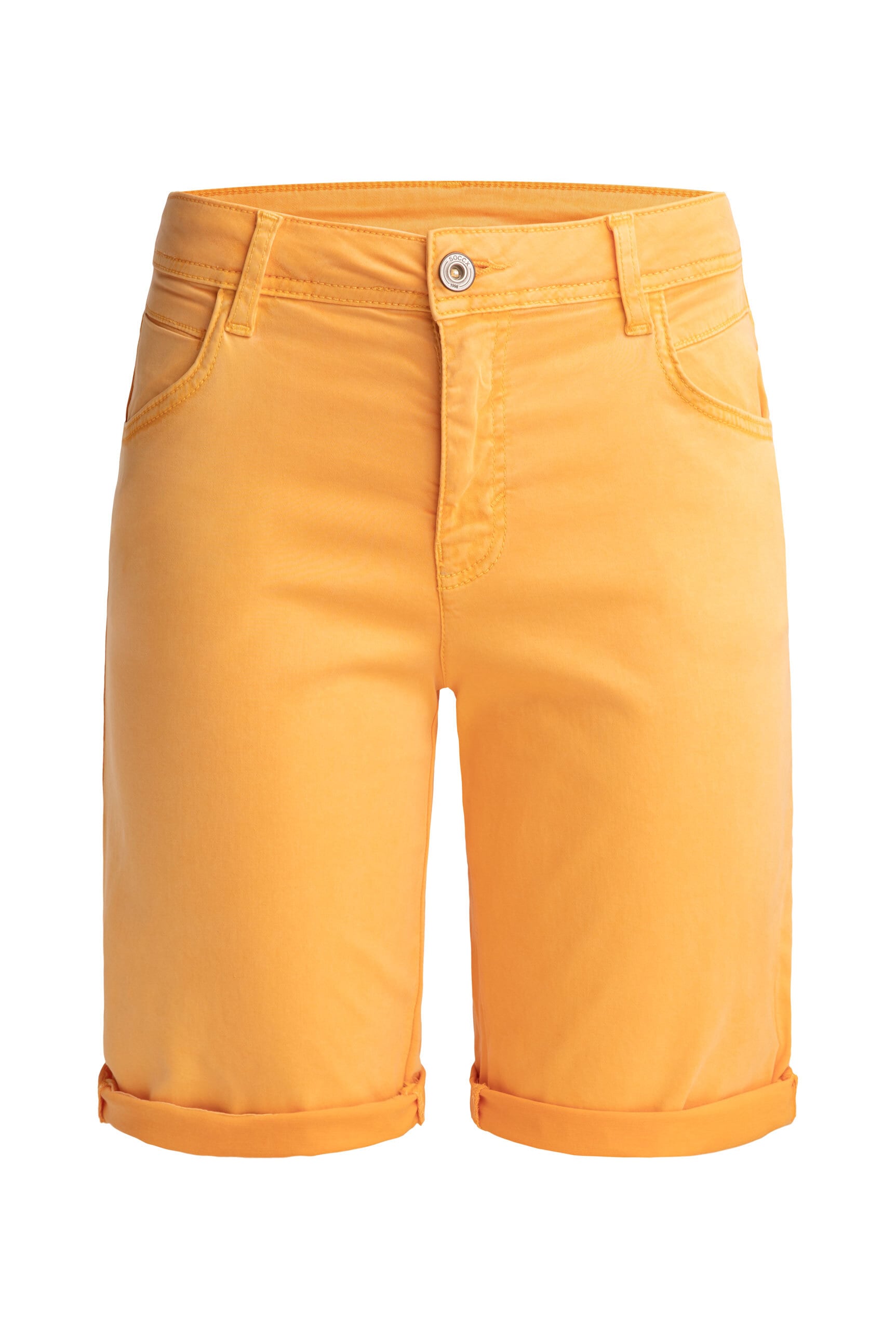 SOCCX Shorts  mit Turn-Up-Saum