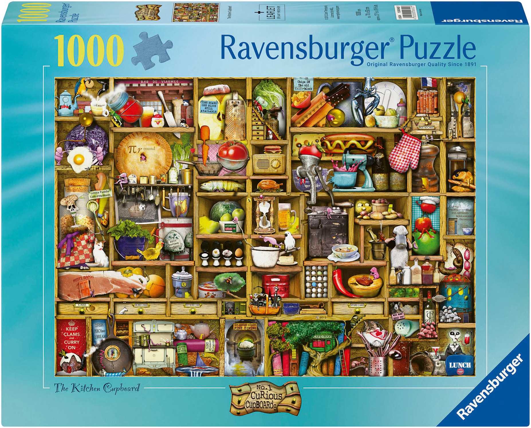 Ravensburger Puzzle »Colin Thompson, CuRios CupBoards, Kurioses Küchenregal«, Made in Germany; FSC® - schützt Wald - weltweit