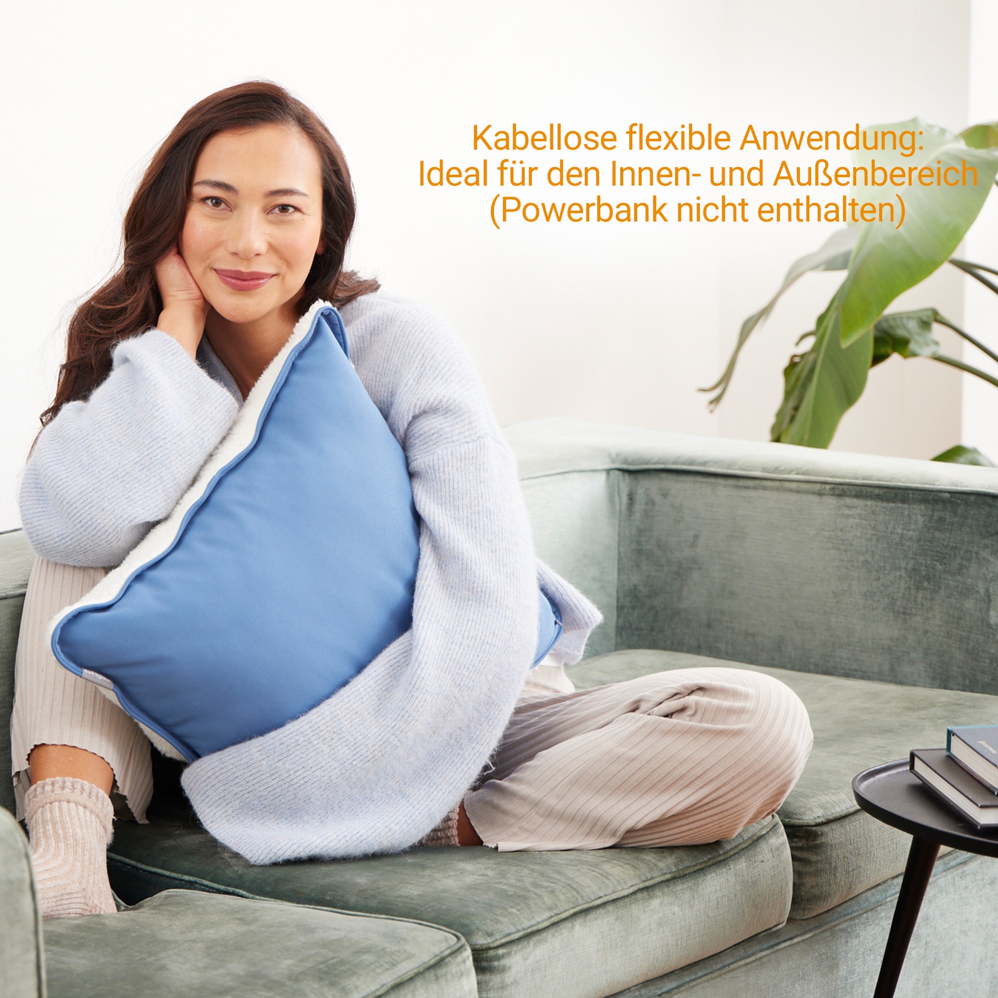 Medisana Sofaheizkissen »HC 150« tiefenwirksam durch Carbon-Faser mit Infrarot, kabellose Anwendung