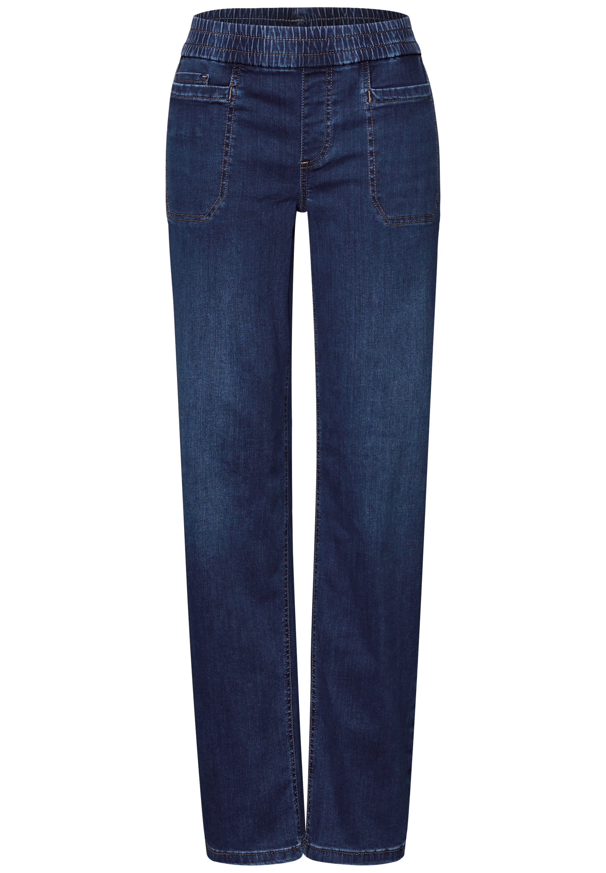 STREET ONE Comfort-fit-Jeans, aus Baumwolle mit Stretchanteil