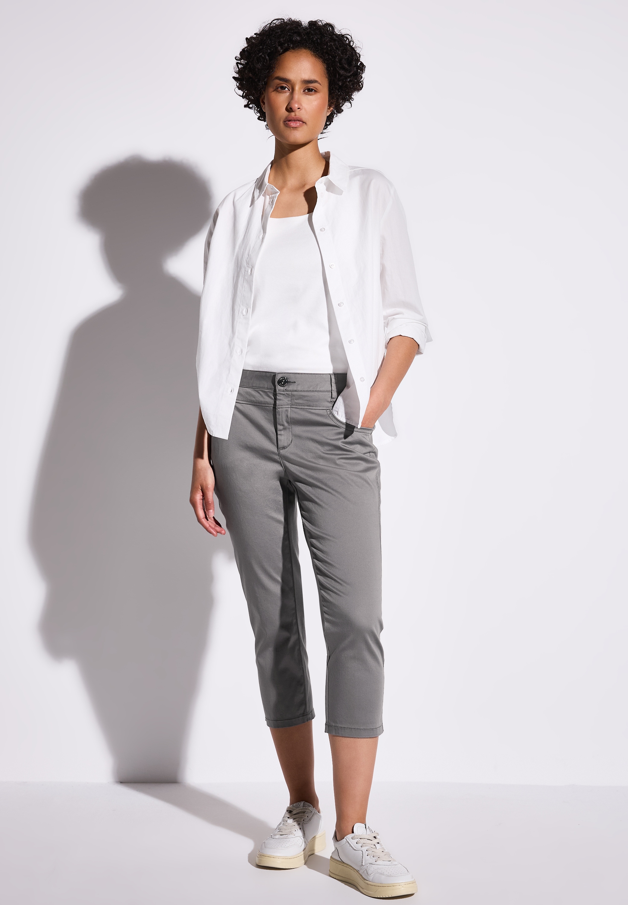 STREET ONE 3/4-Hose, Middle Waist