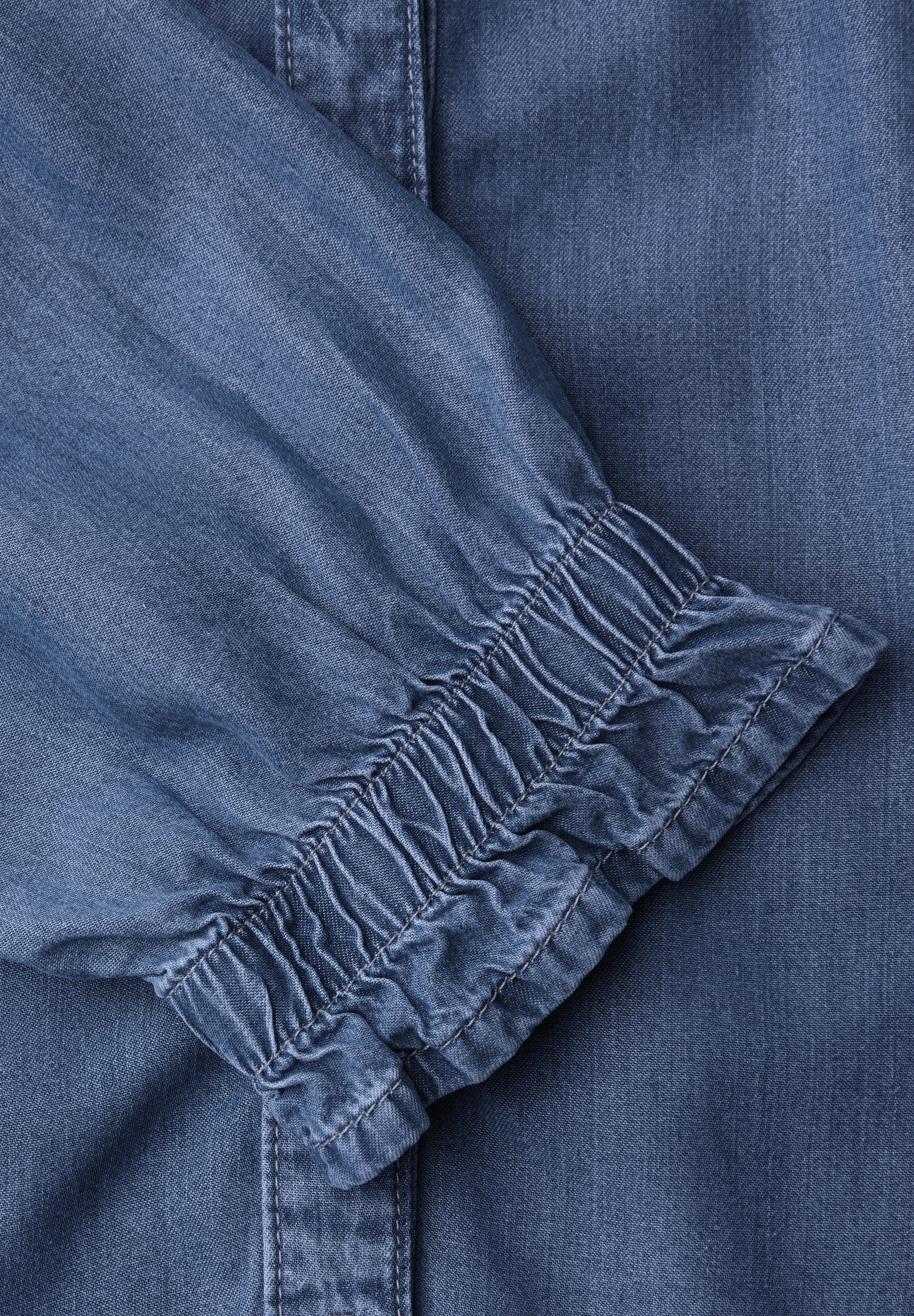 STREET ONE Langarmbluse mit Stehkragen