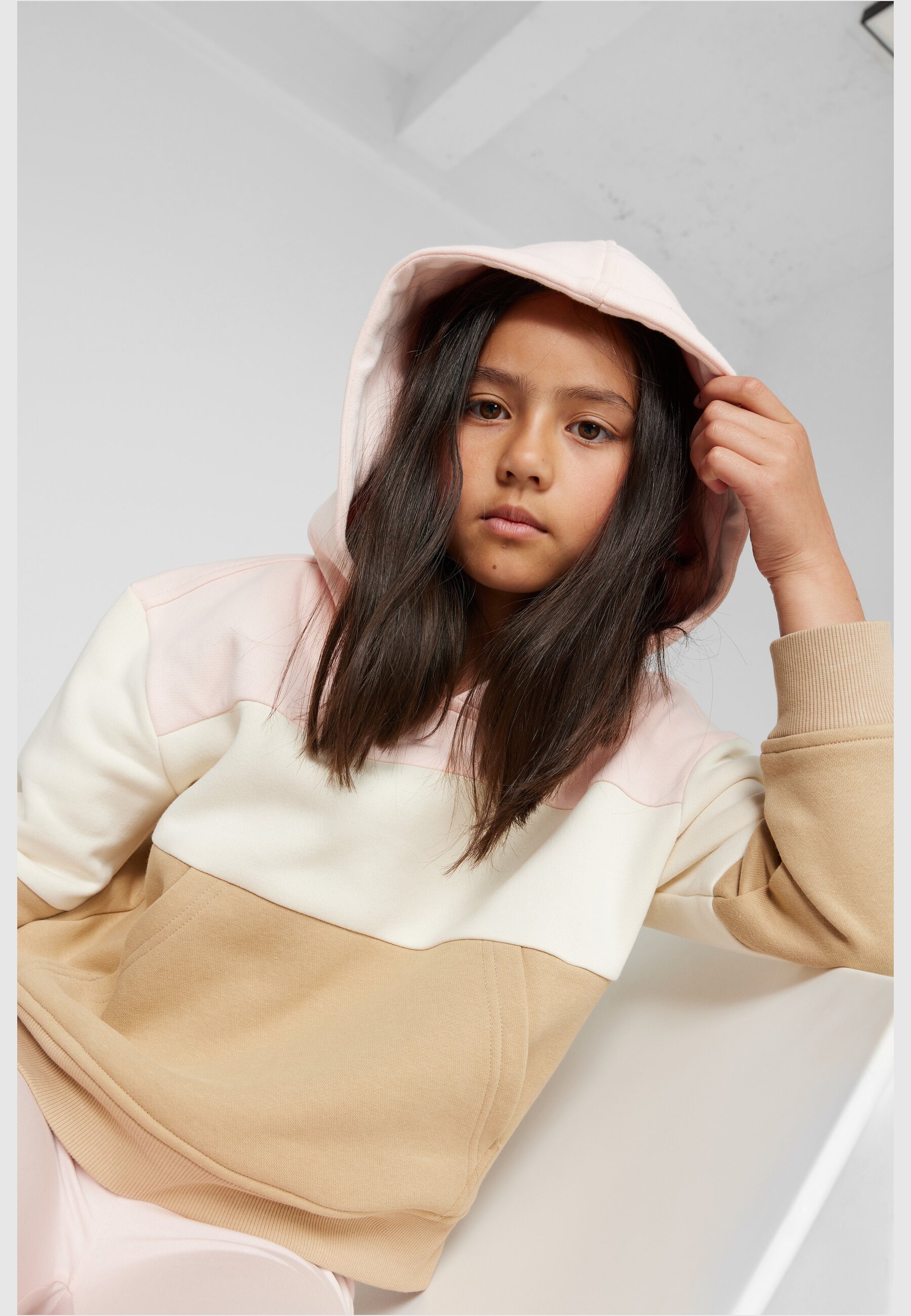 | tlg.) Hoody«, (1 Girls CLASSICS URBAN 3-Tone Hoodie bestellen BAUR Oversized »Damen ▷