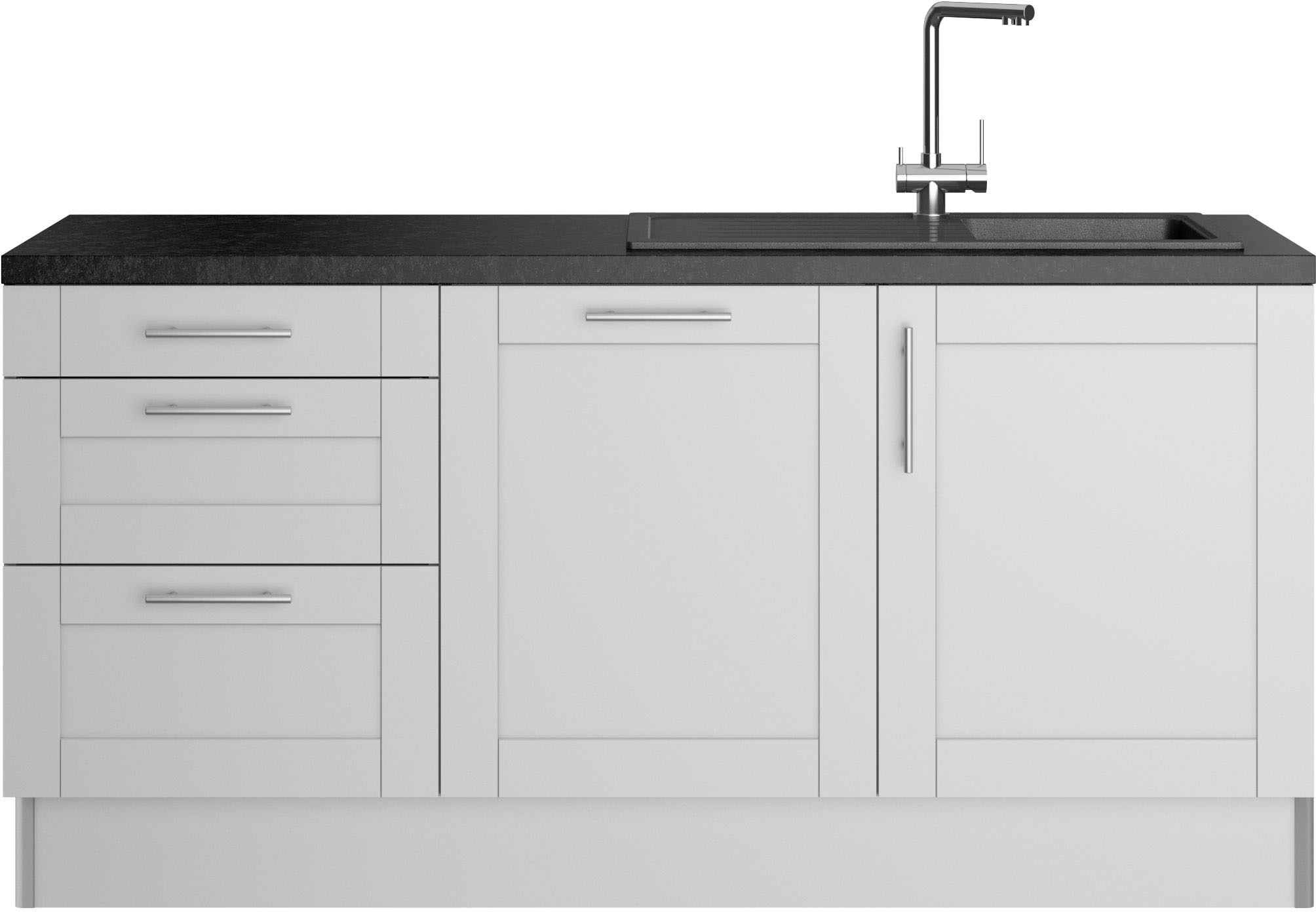 KOCHSTATION Küche "KS-Ahus", 180 cm breit, wahlw.mit E-Geräten, Soft Close günstig online kaufen