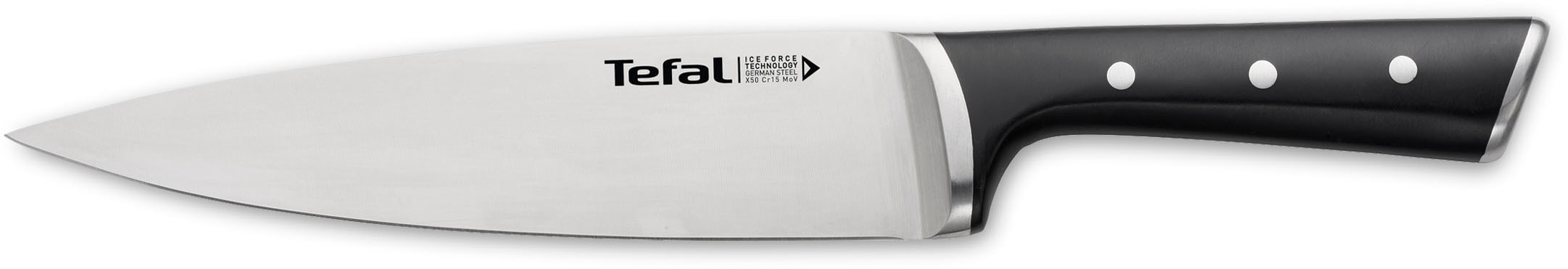 Tefal Kochmesser "Ice Force" Edelstahl, dauerhafte Leistungsstärke, Handsch günstig online kaufen
