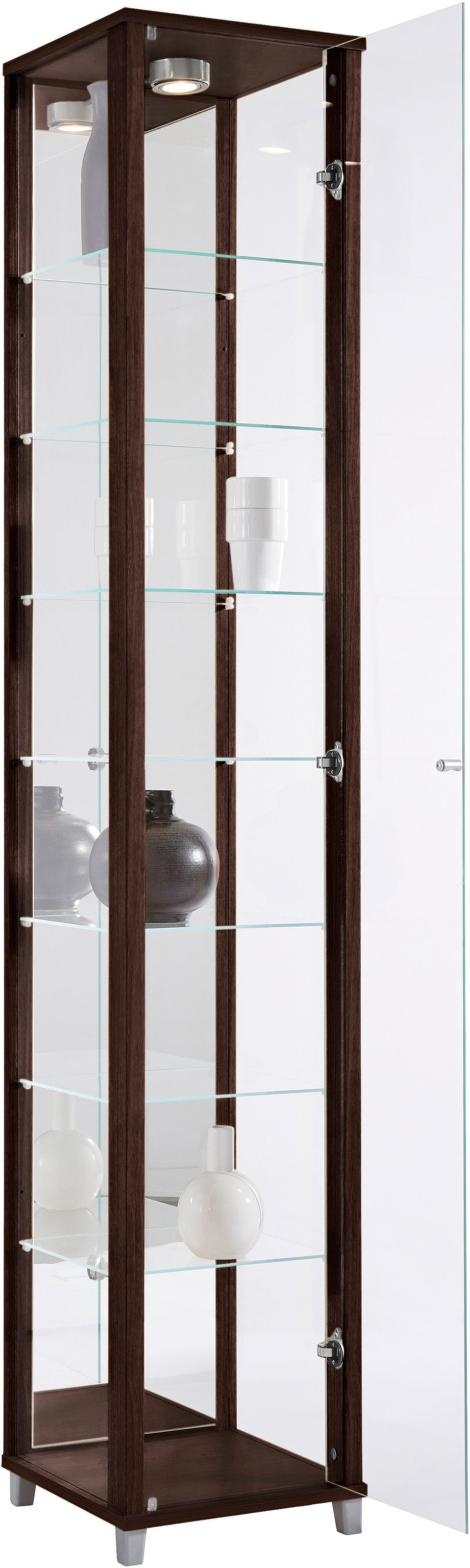 fif möbel Vitrine "OPTIMA", Standvitrine/Glasvitrine 1x Glastür,perfekt für günstig online kaufen