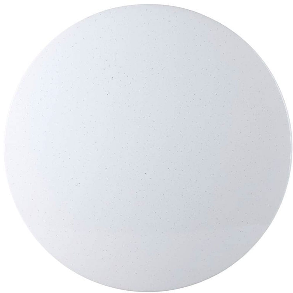 EGLO LED Deckenleuchte »FRANIA-S Deckenlampe, weiß, Kristalleffekt, geringe Aufbauhöhe«, 1 flammig, Leuchtmittel LED-Board | LED fest integriert, Wohzimmer, Küche, Esszimmer, Flur, modern, rund