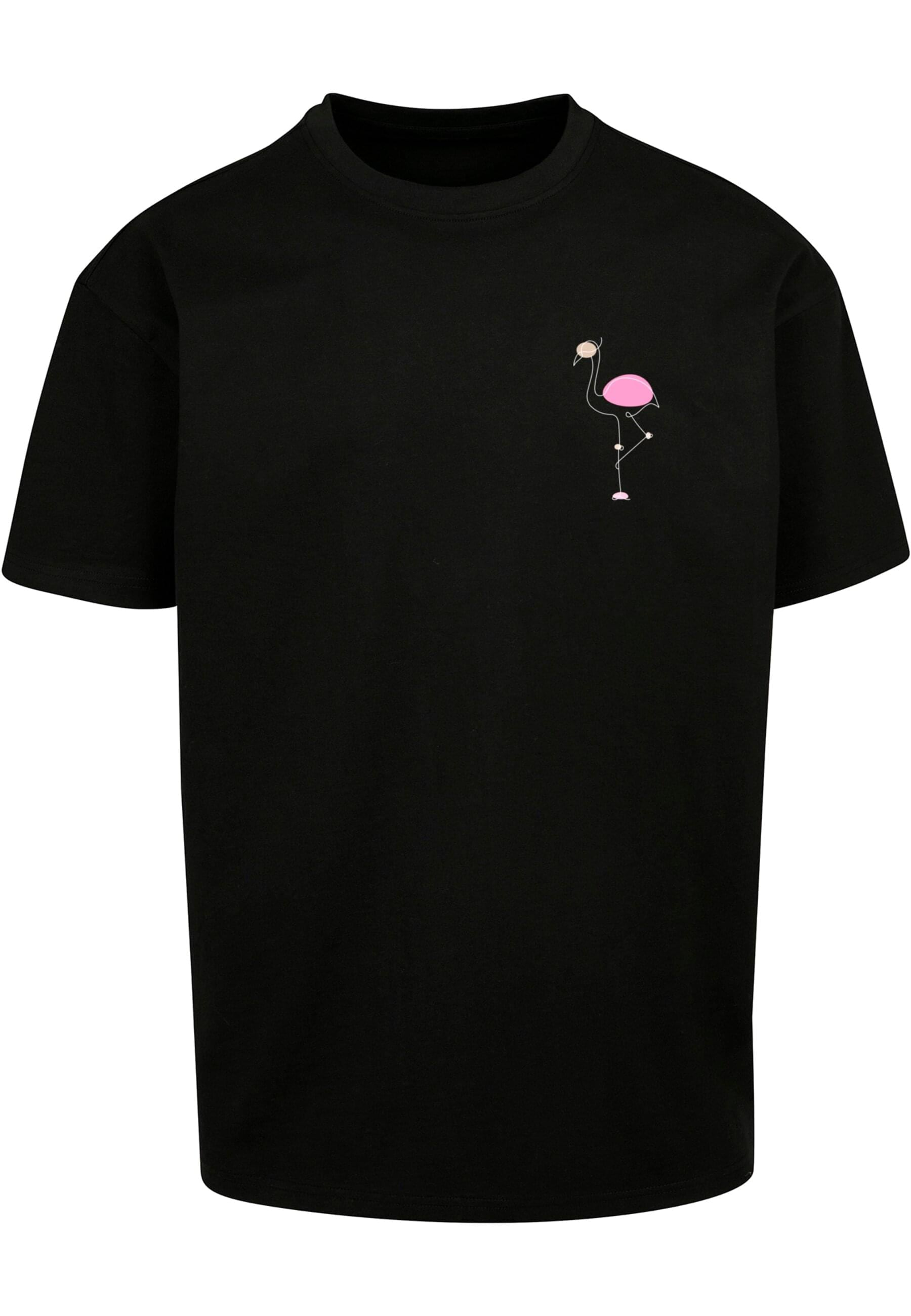Merchcode T-Shirt "Merchcode Herren Flamingo Heavy Oversize Tee" 1 Stk. tlg günstig online kaufen