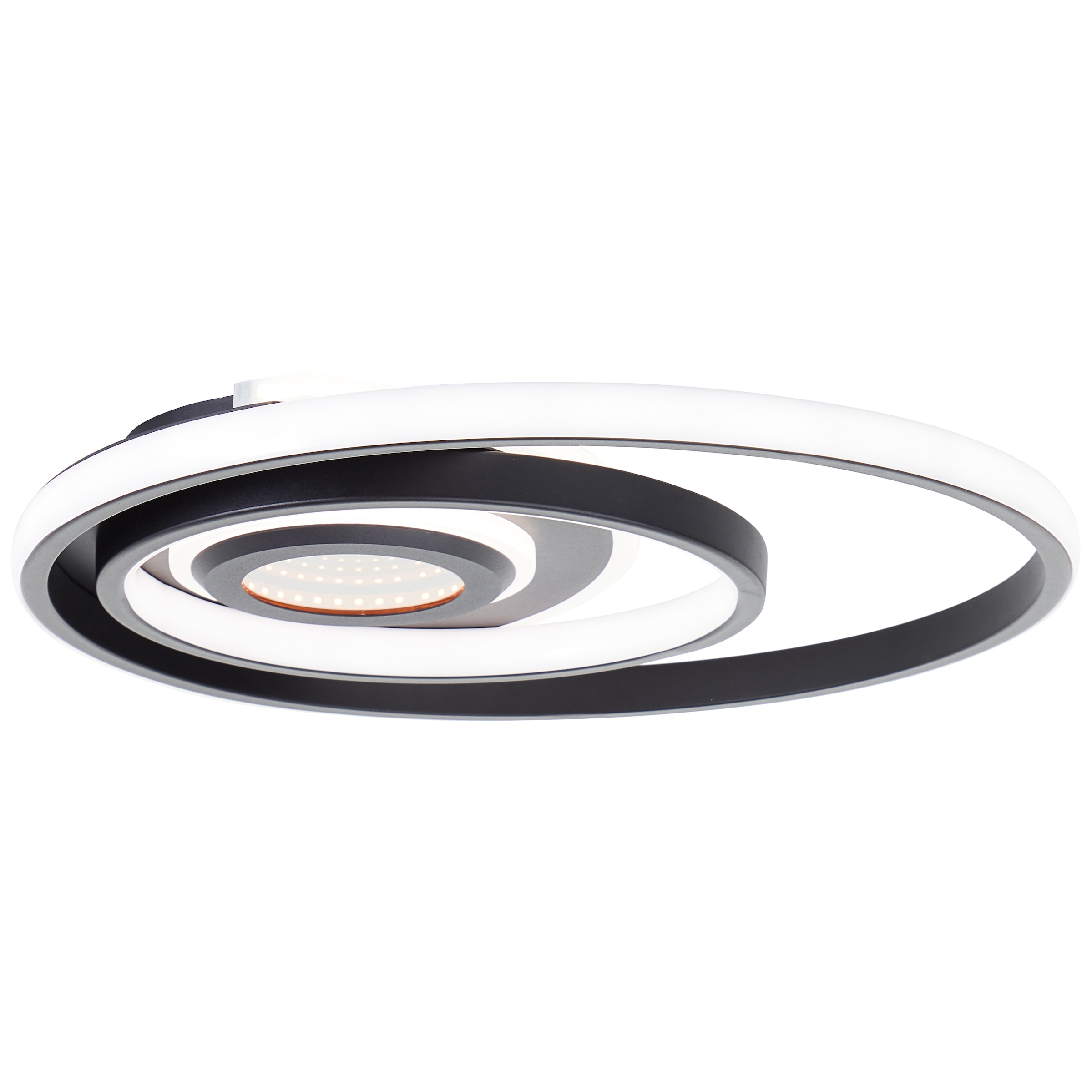 Brilliant LED Deckenleuchte »Opame«, Ø 41 cm, 4400 lm, dimmbar, 3000-6500 K, Fernbedienung, Metall, schwarz