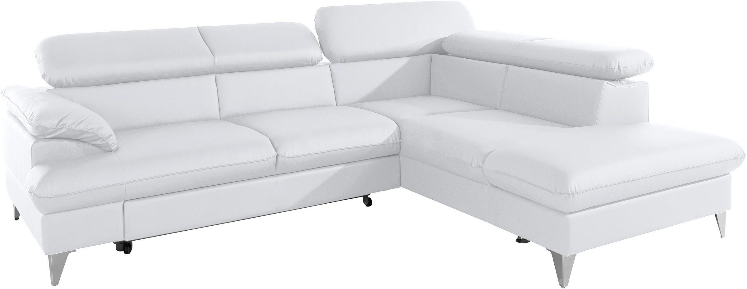 COTTA Polstergarnitur "Caluso L-Form", Set bestehend aus: Ecksofa mit Kopft günstig online kaufen