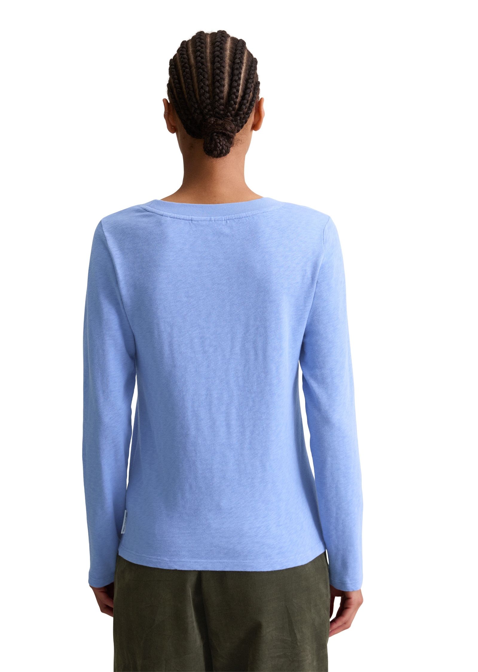 Marc O'Polo DENIM Langarmshirt »aus Heavy Slub Jersey«