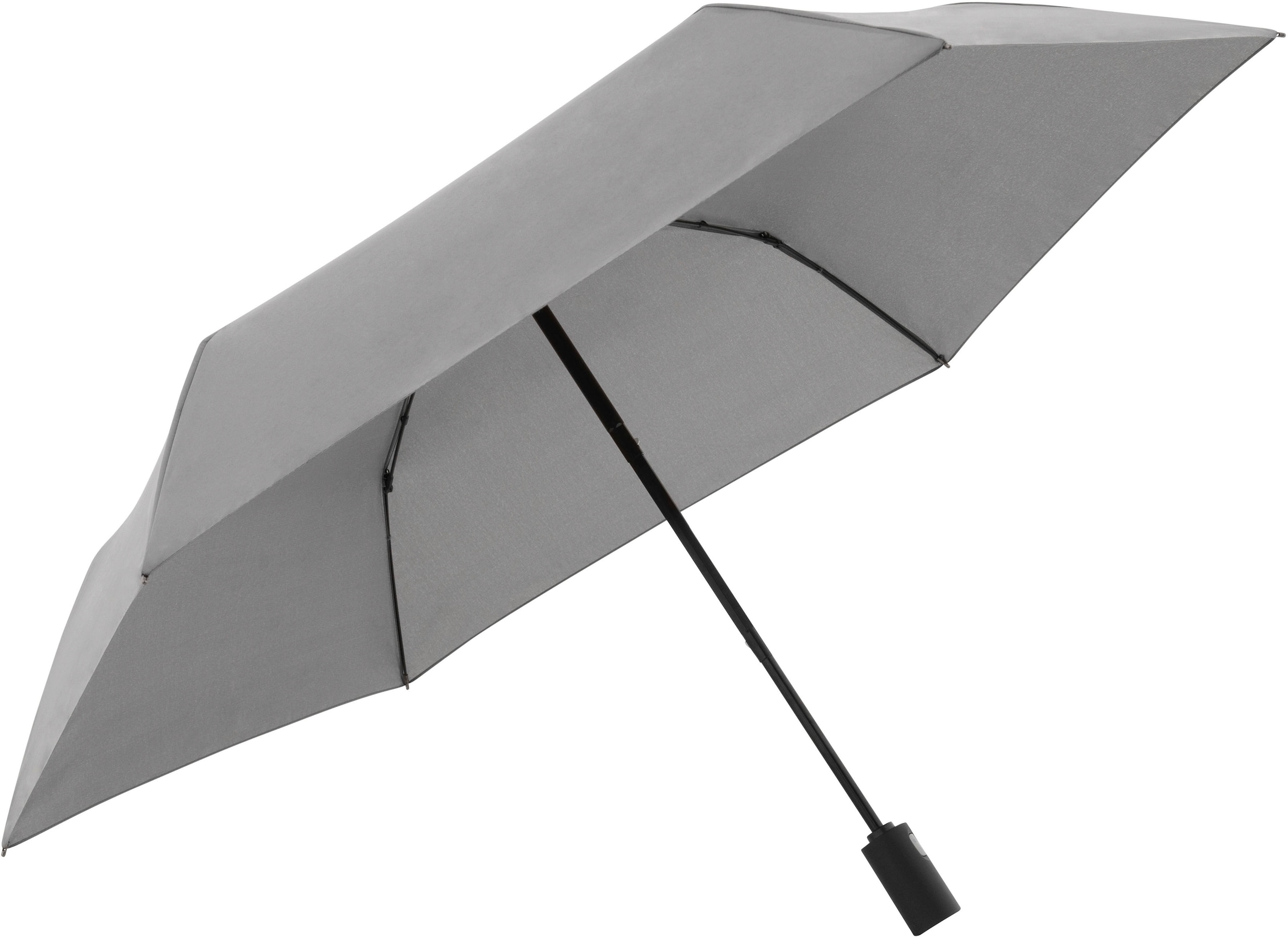 grey« uni close »Smart doppler® Taschenregenschirm
