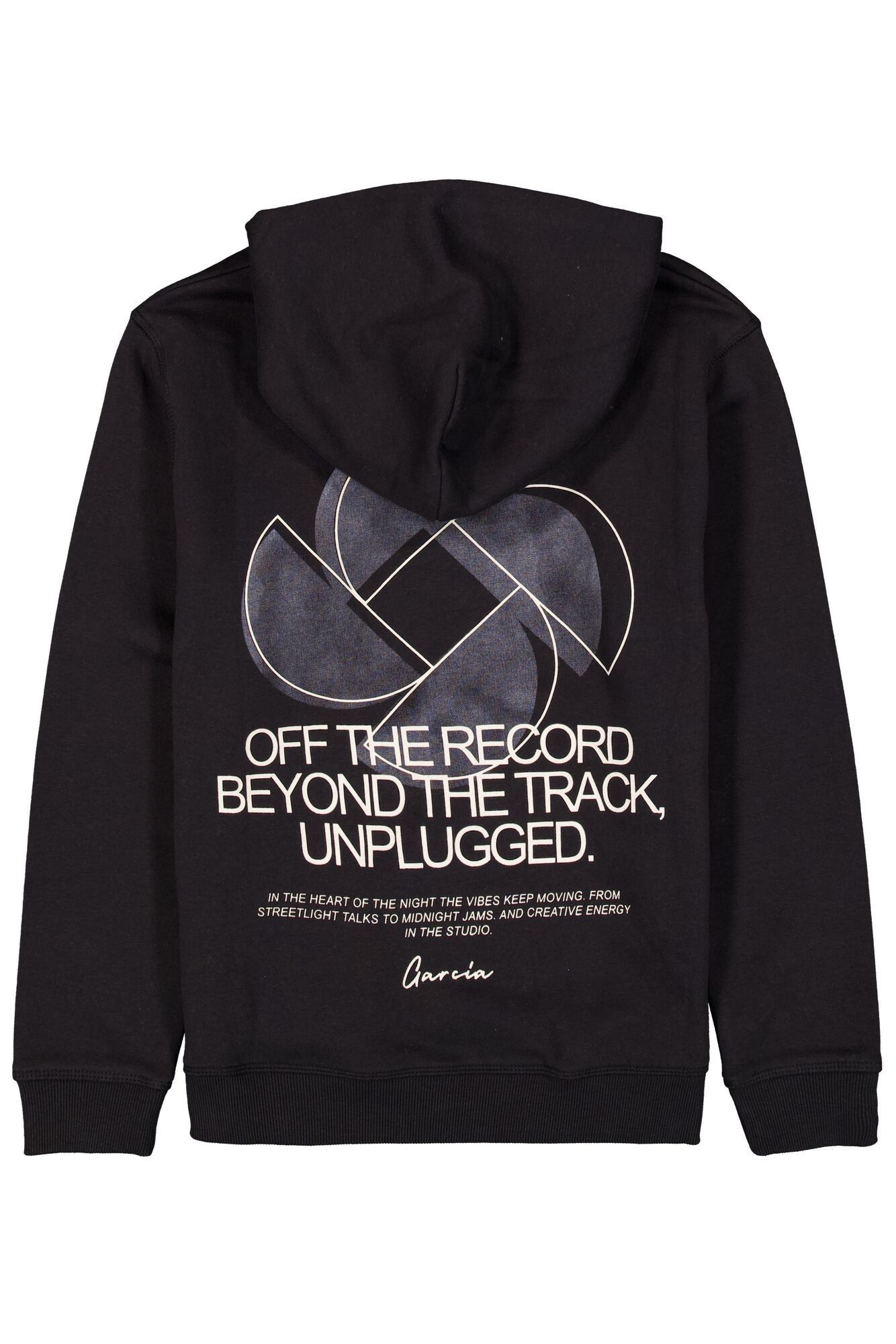 Garcia Hoodie , Rückseite plakativ bedruckt
