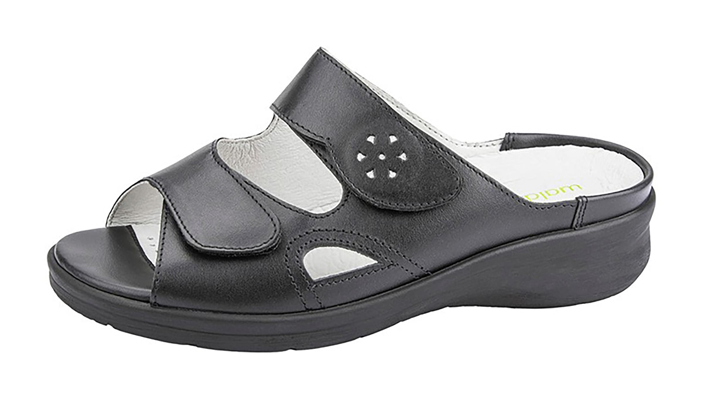 Waldläufer Pantolette "Merle" Hausschuh, Bequemschuh, Keilpantolette mit Kl günstig online kaufen