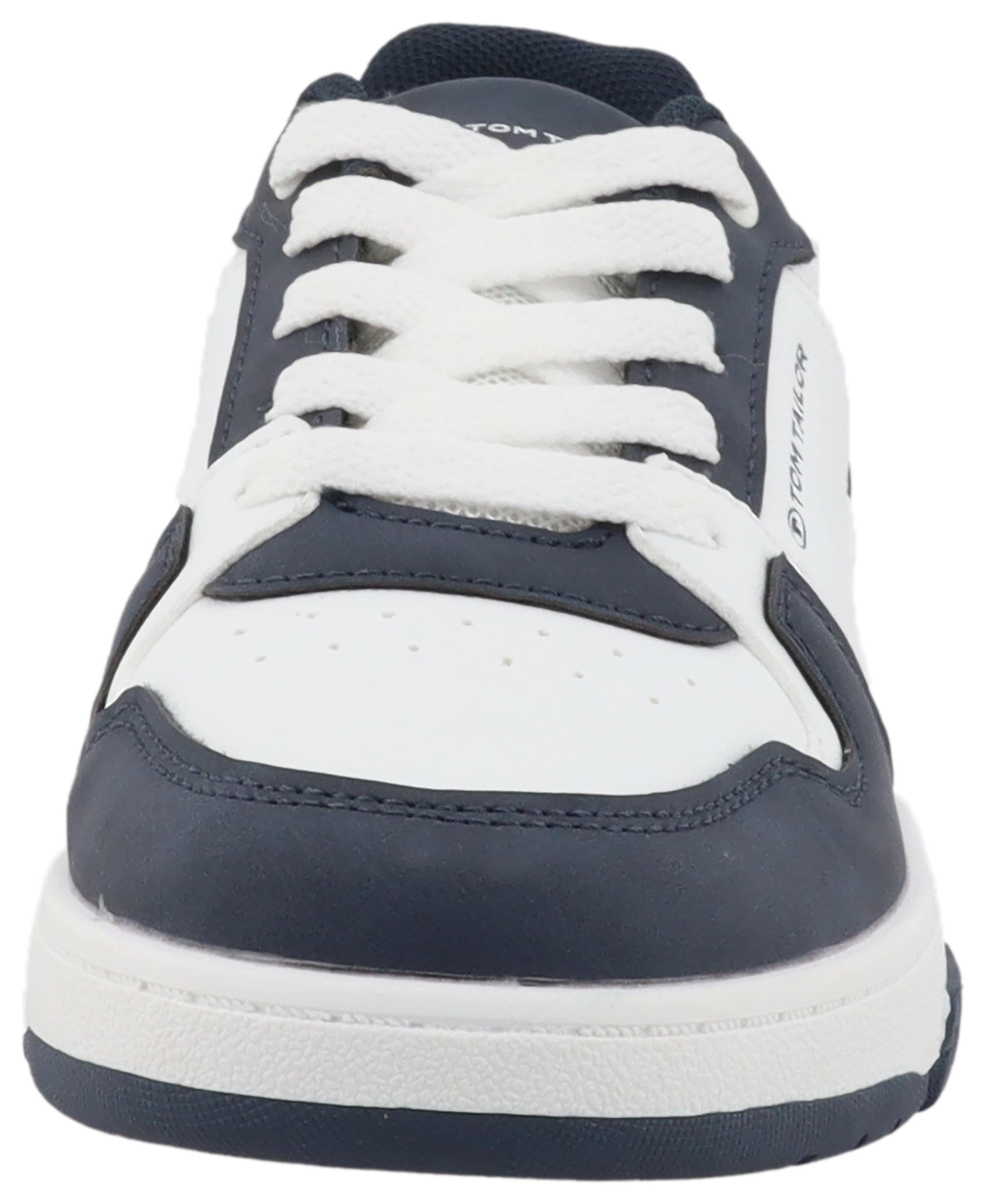 TOM TAILOR Plateausneaker, Freizeitschuh, Halbschuh, Schnürschuh mit Kontrastbesatz