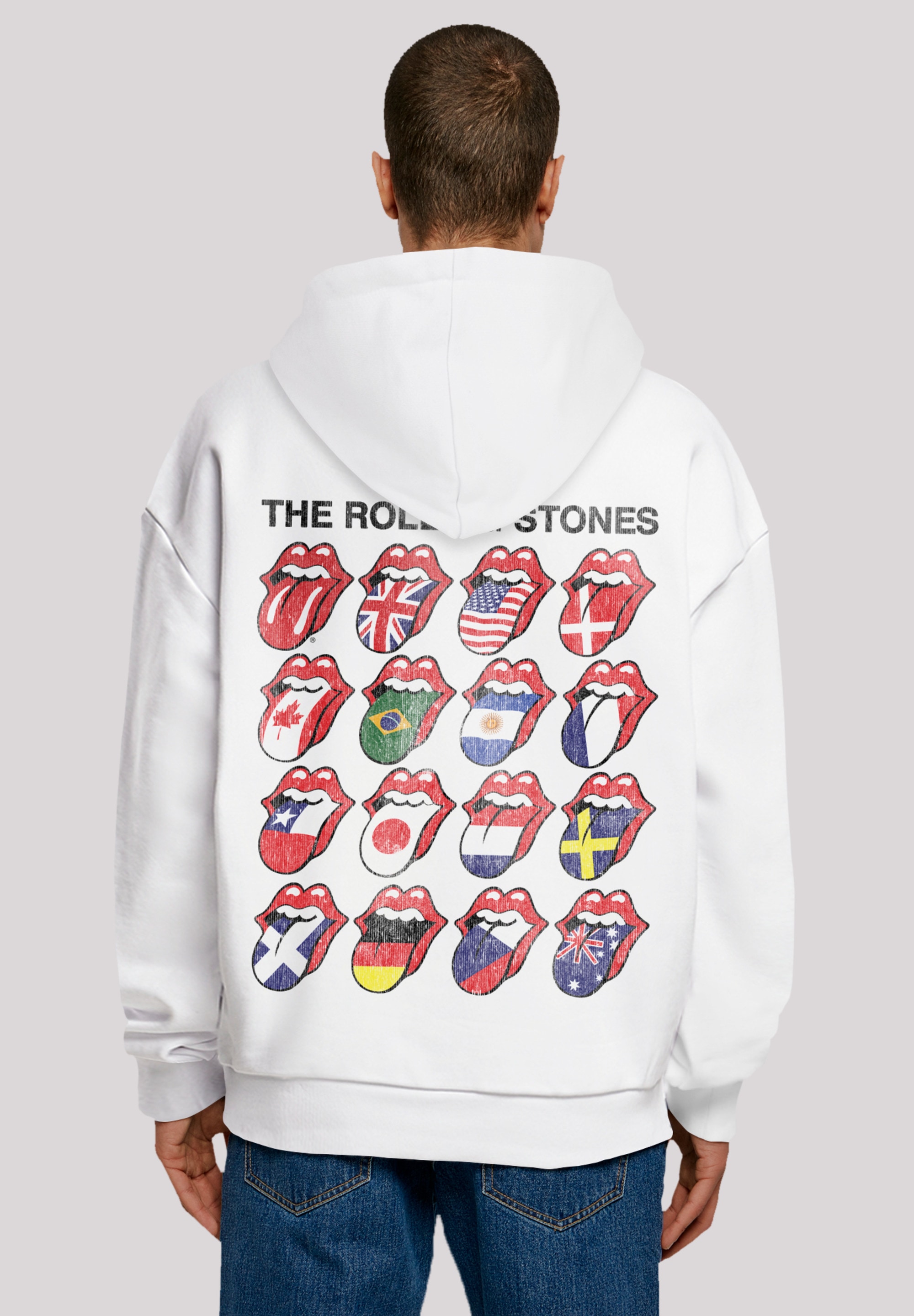 F4NT4STIC Megztinis su gobtuvu »The Rolling Ston...
