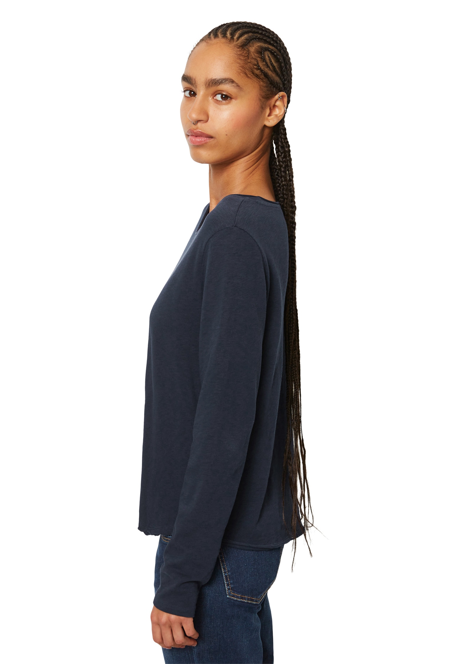 Marc O'Polo DENIM Langarmshirt »aus Organic Cotton«