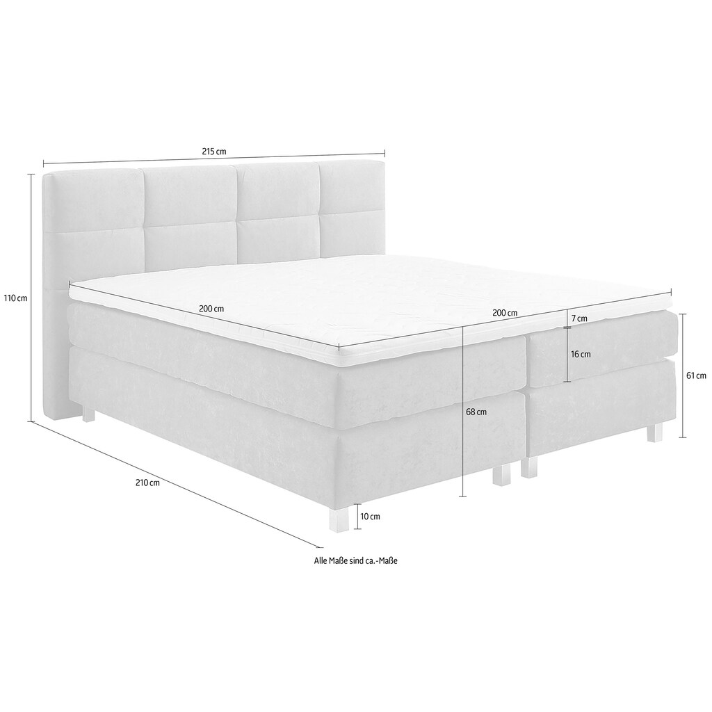 Westfalia Schlafkomfort Boxspringbett