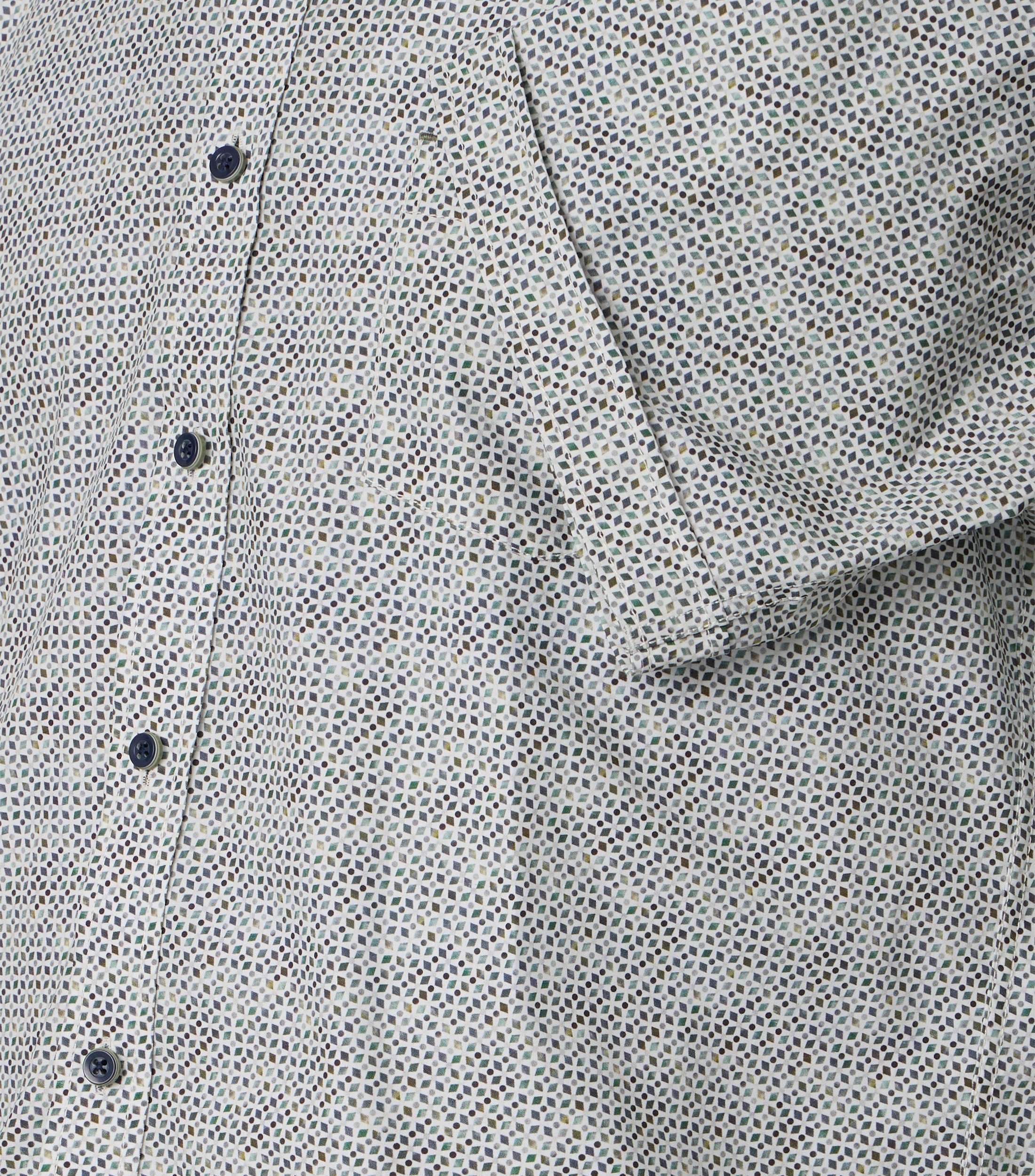 CASAMODA Kurzarmhemd »CASAMODA Freizeithemd Kurzarm Print«