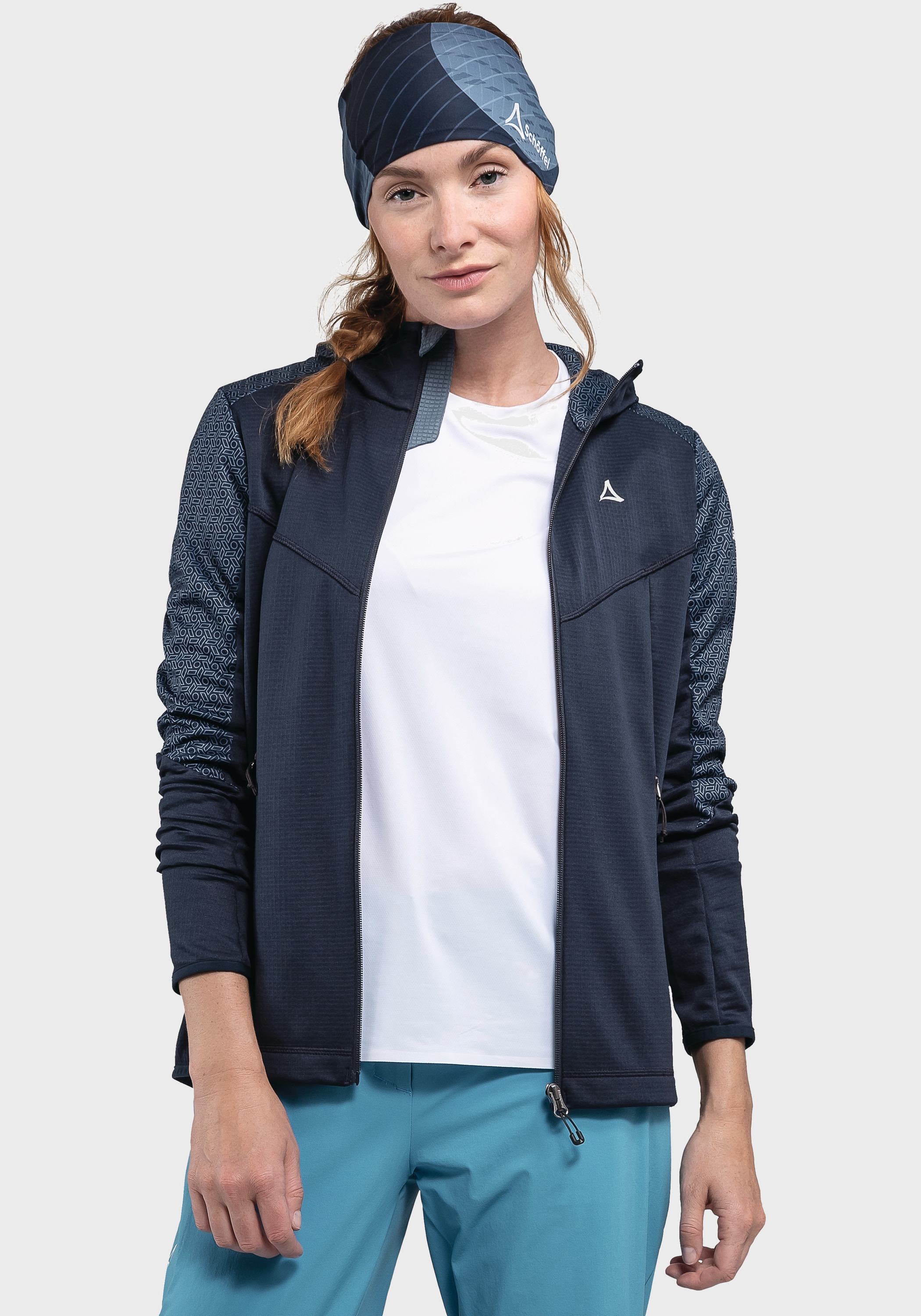 Schöffel Fleecejacke »Fleece Hoody Svardalen L«, mit Kapuze