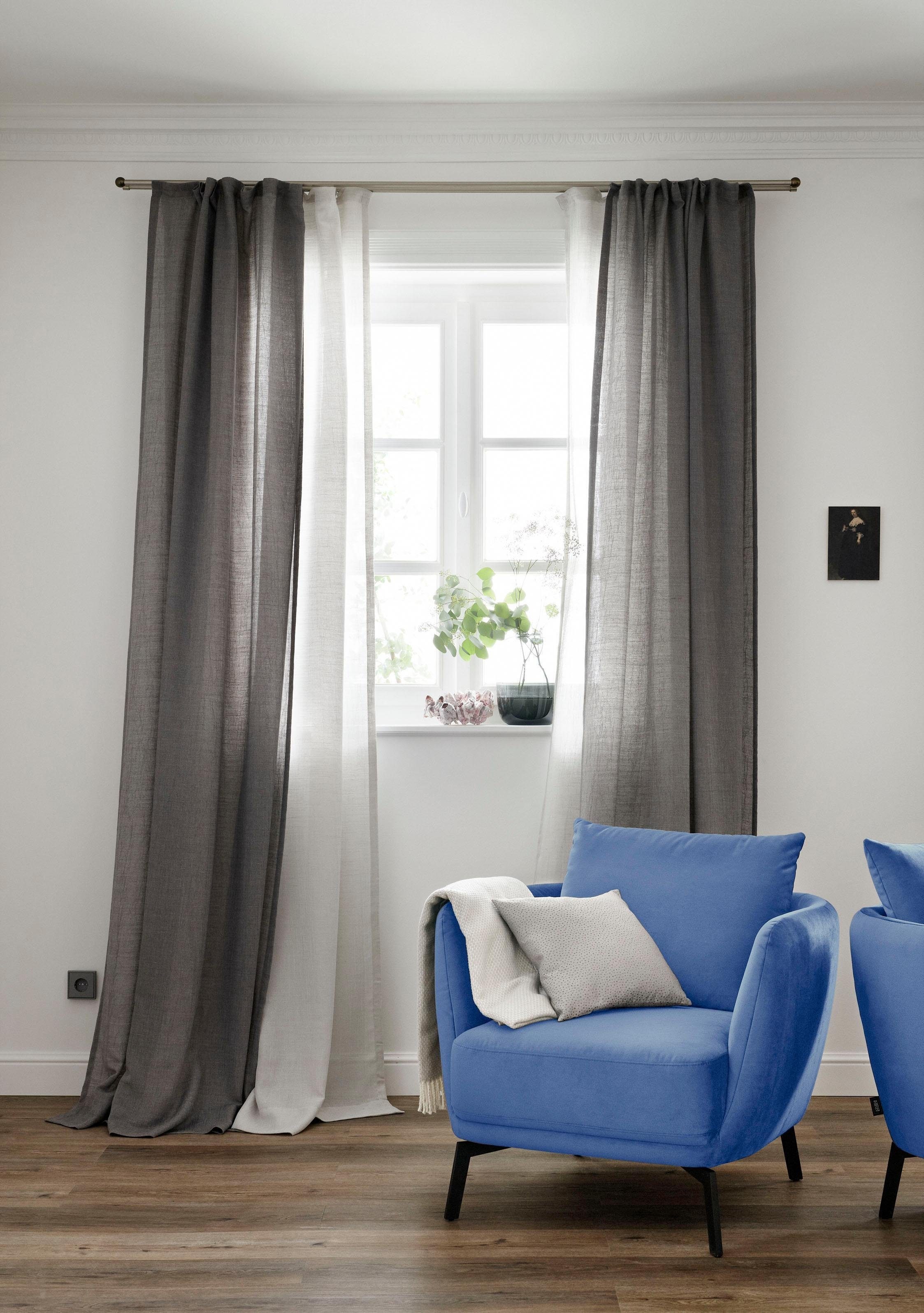 SCHÖNER WOHNEN-Kollektion Sessel »Pearl Cocktailsessel mit schmalen Armlehnen und geschwungenen Rücken«, elegant und zeitlos mit tollem Sitzkomfort, Solitärmöbel