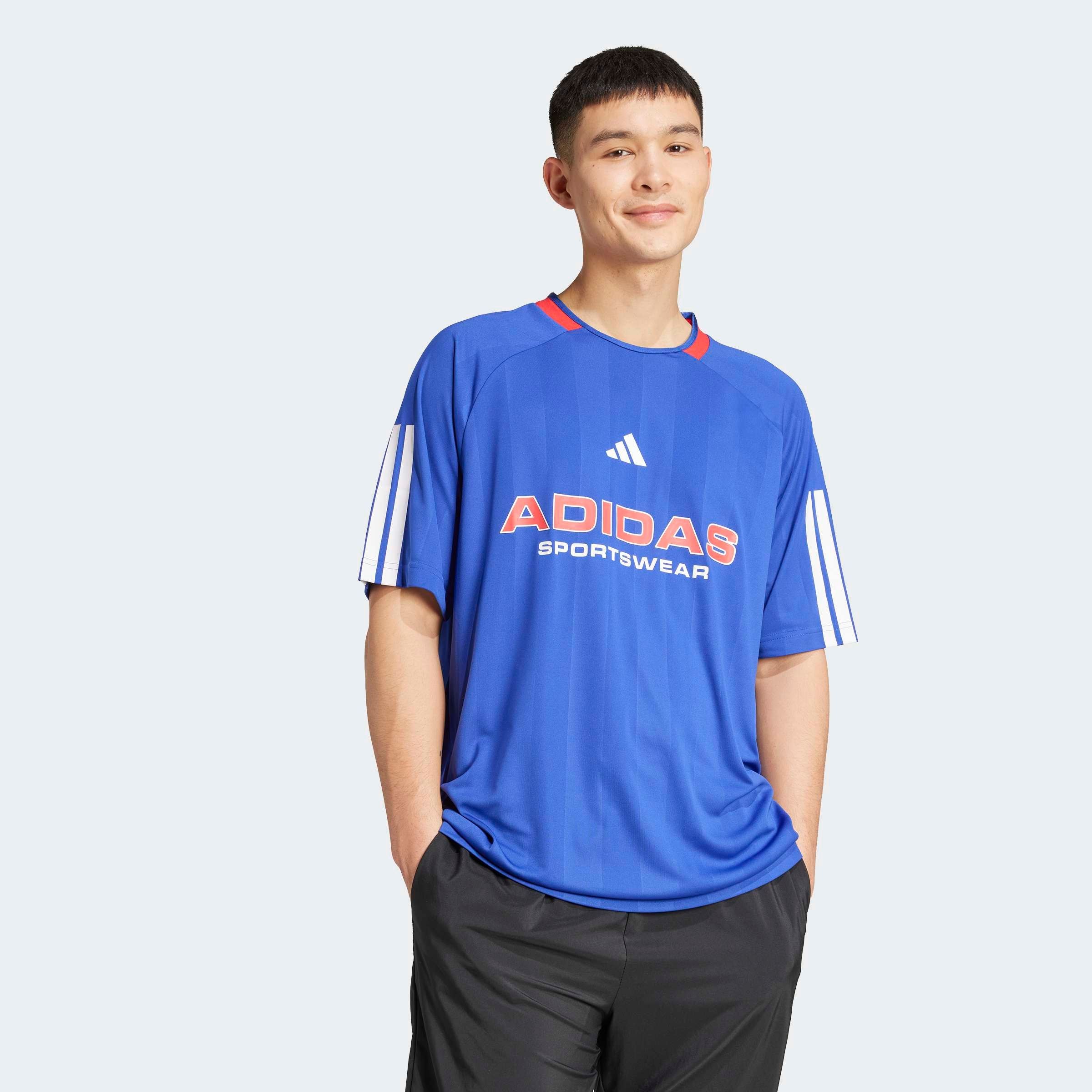 adidas Sportswear T-Shirt »HOUSE OF TIRO NATIONS PACK TRIKOT« sportlicher Stil, ohne Verschluss, aus Polyester, pflegeleicht