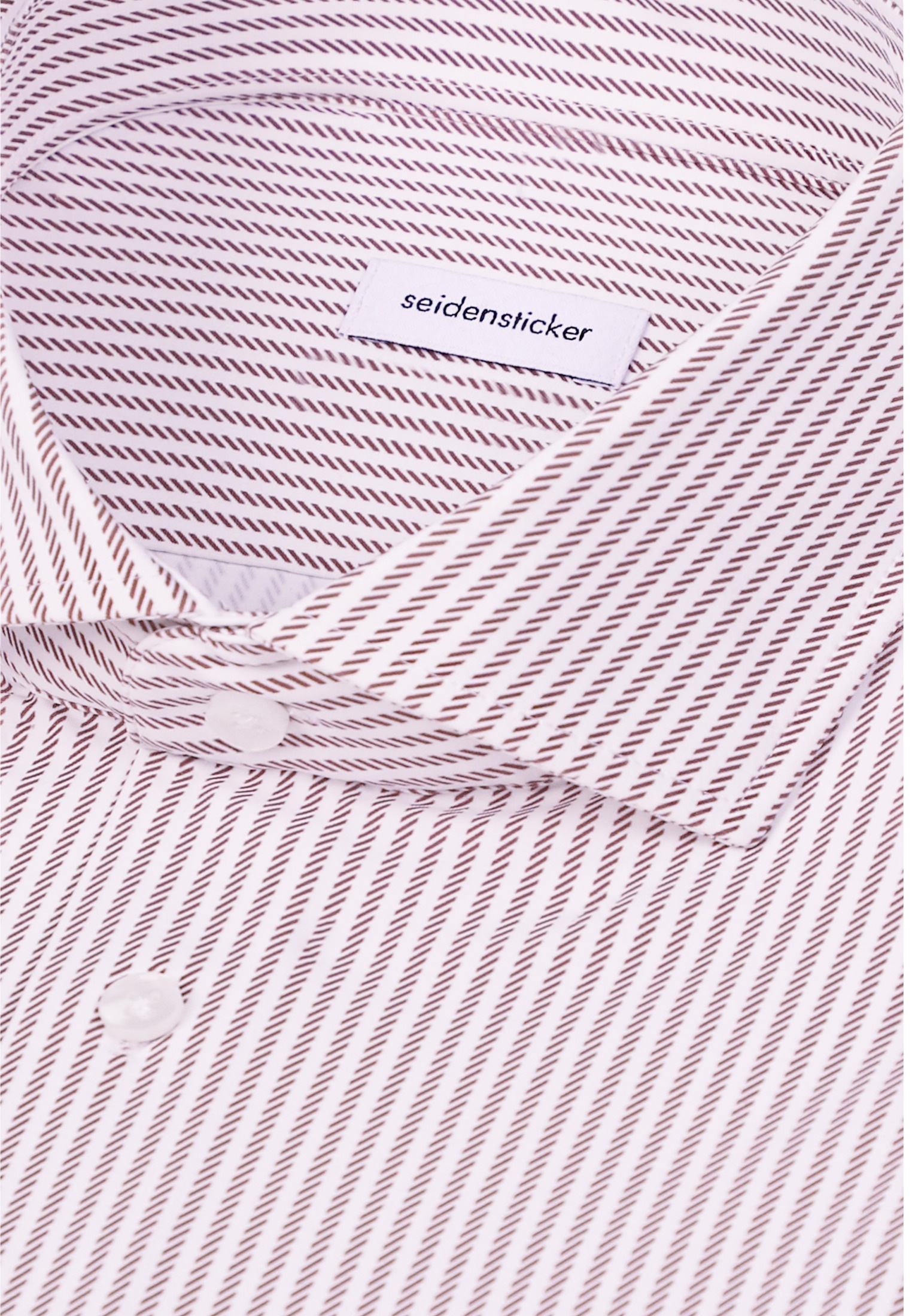 seidensticker Businesshemd »Schwarze Rose« Slim 1/1 Kentkragen Druck